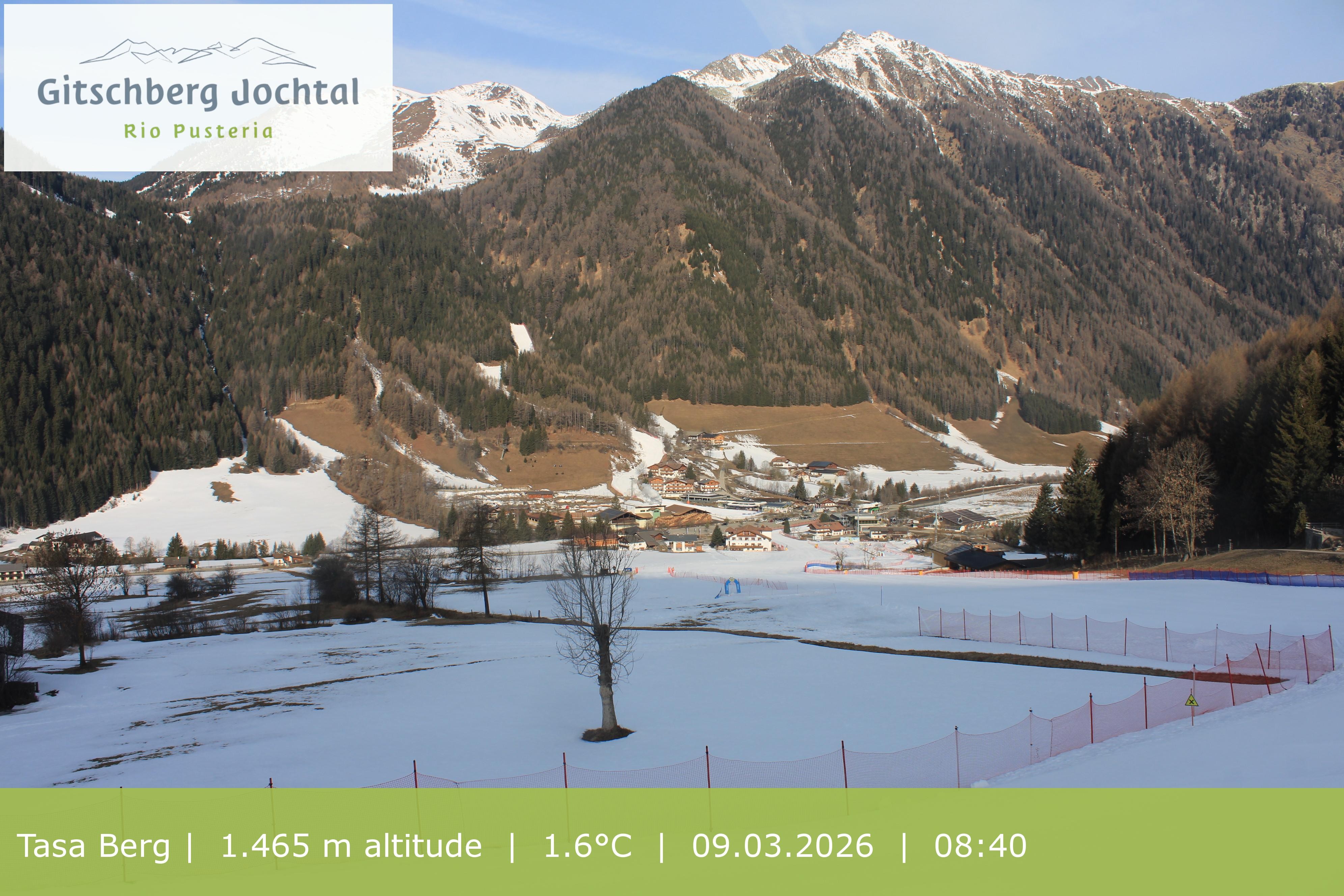 Archiv Foto Webcam: Blick auf den Gitschberg