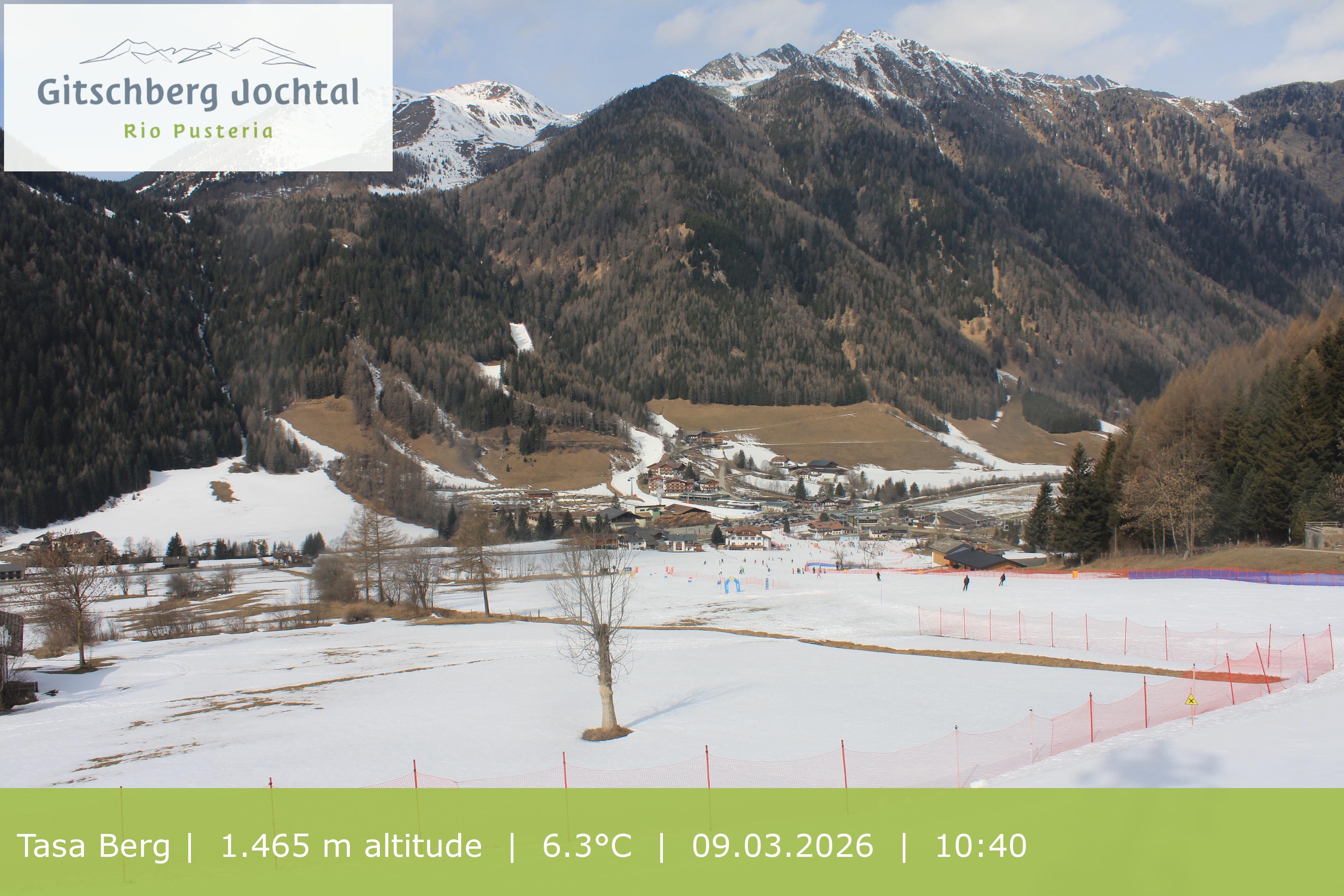 Archiv Foto Webcam: Blick auf den Gitschberg