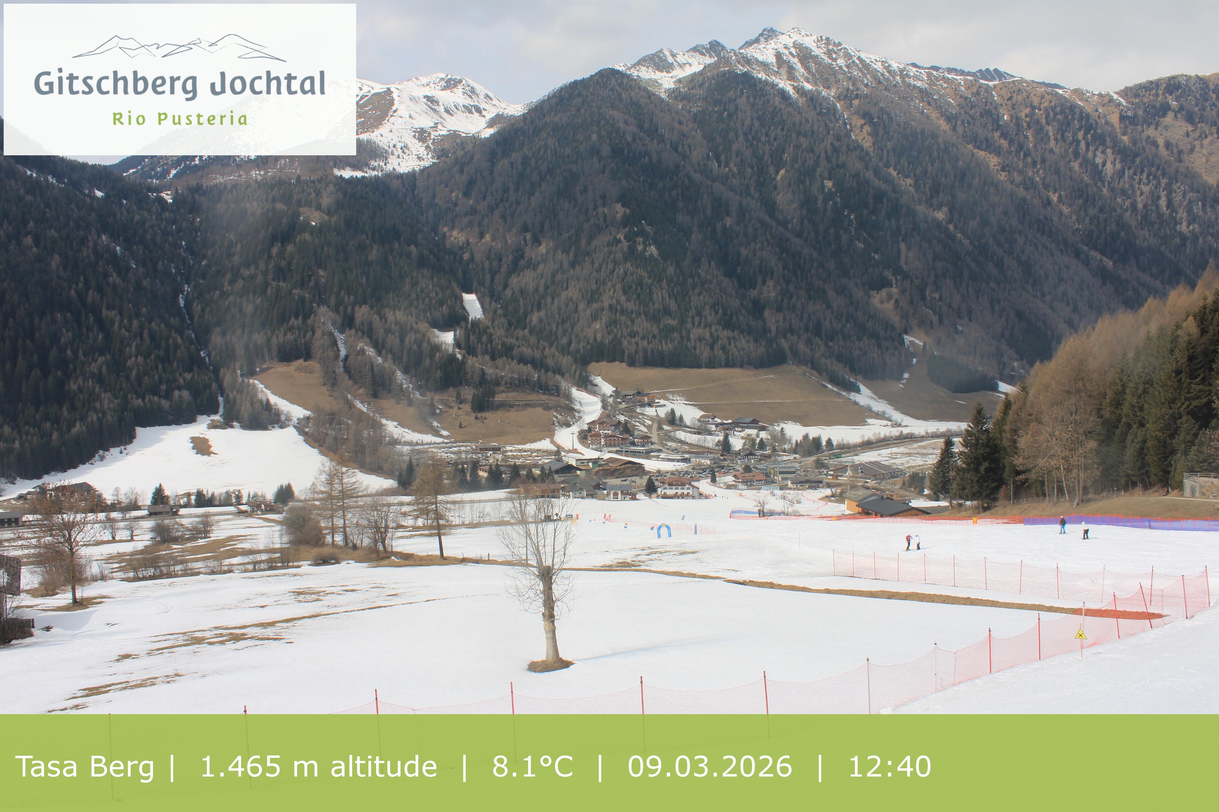 Archiv Foto Webcam: Blick auf den Gitschberg