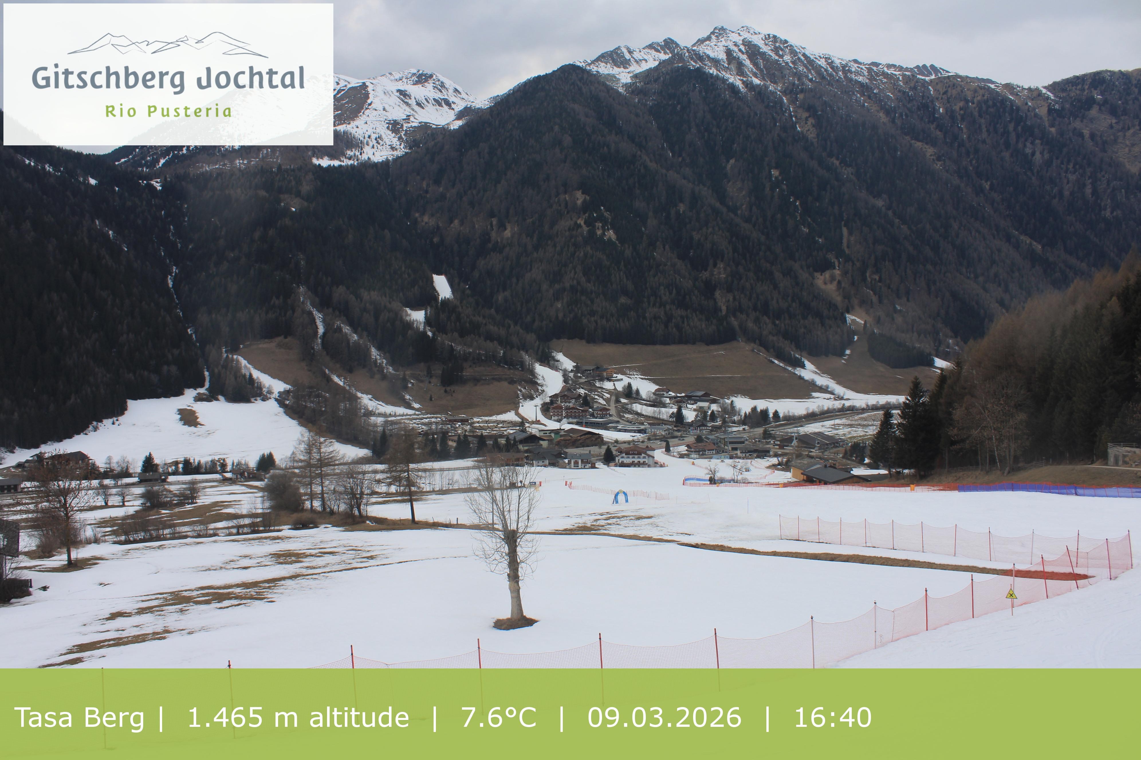 Archiv Foto Webcam: Blick auf den Gitschberg