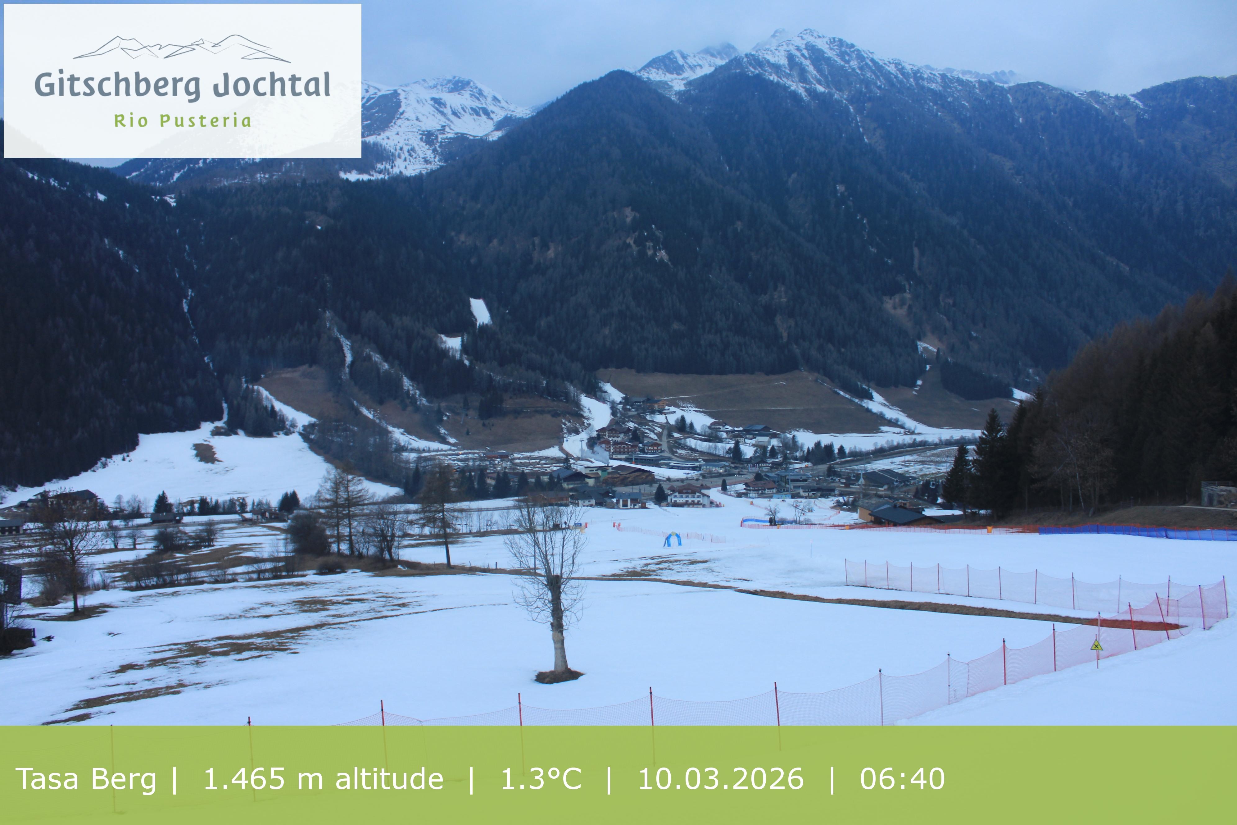 Archiv Foto Webcam: Blick auf den Gitschberg