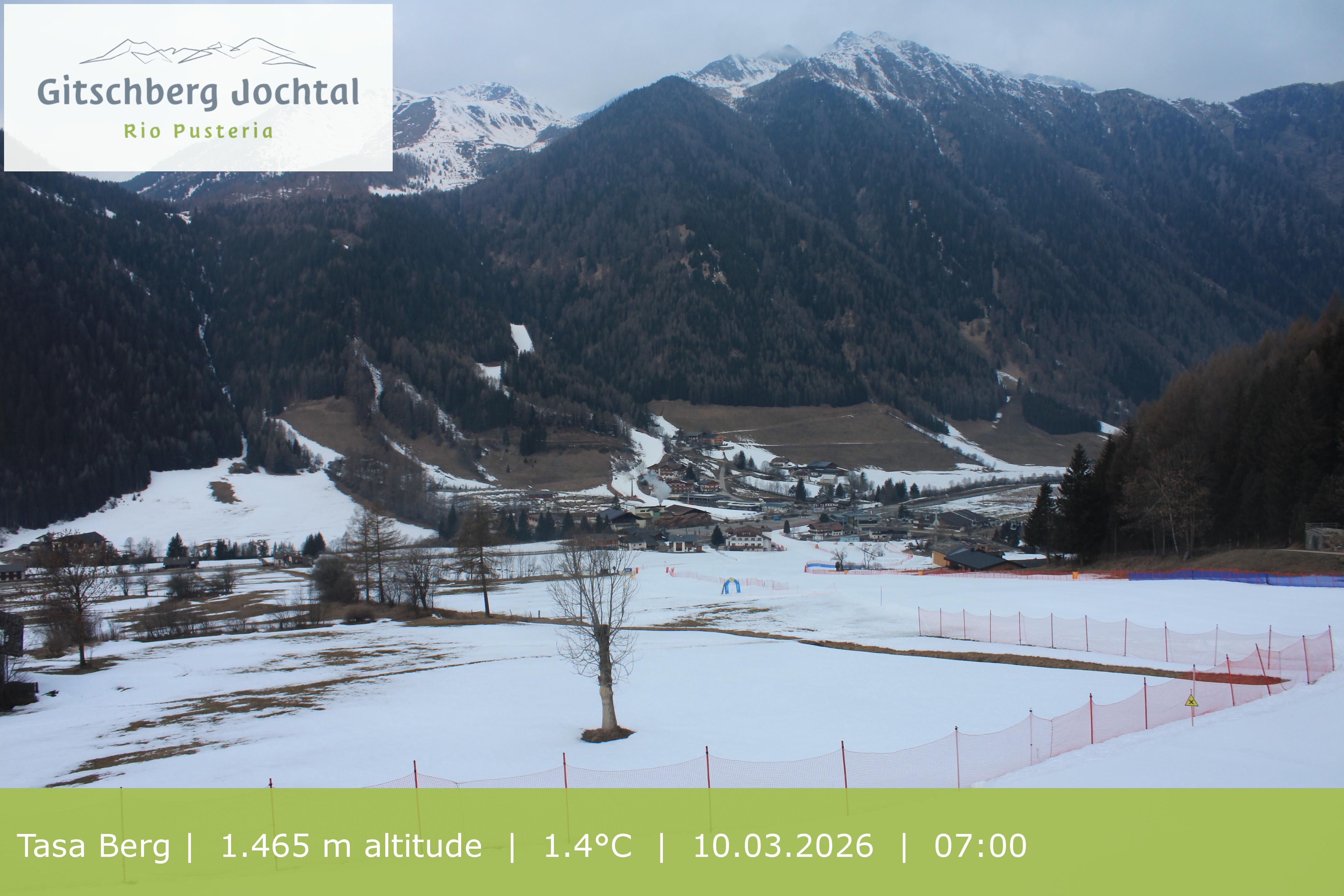 Archiv Foto Webcam: Blick auf den Gitschberg