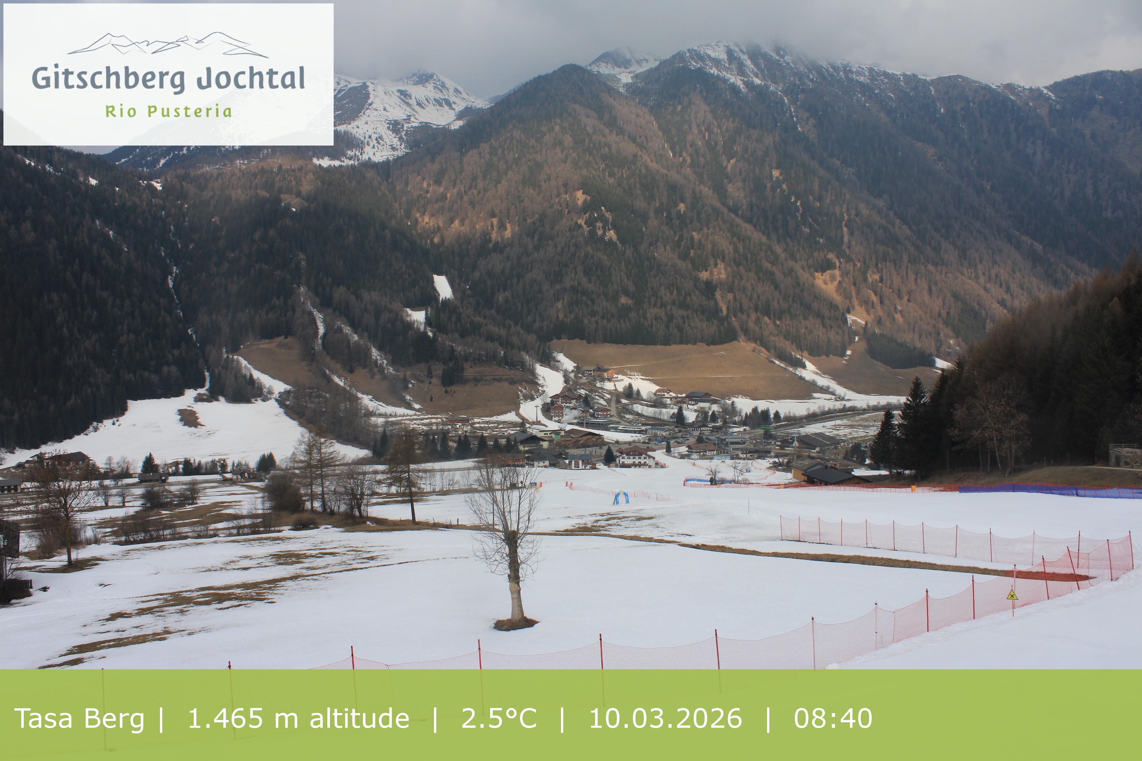 Archiv Foto Webcam: Blick auf den Gitschberg