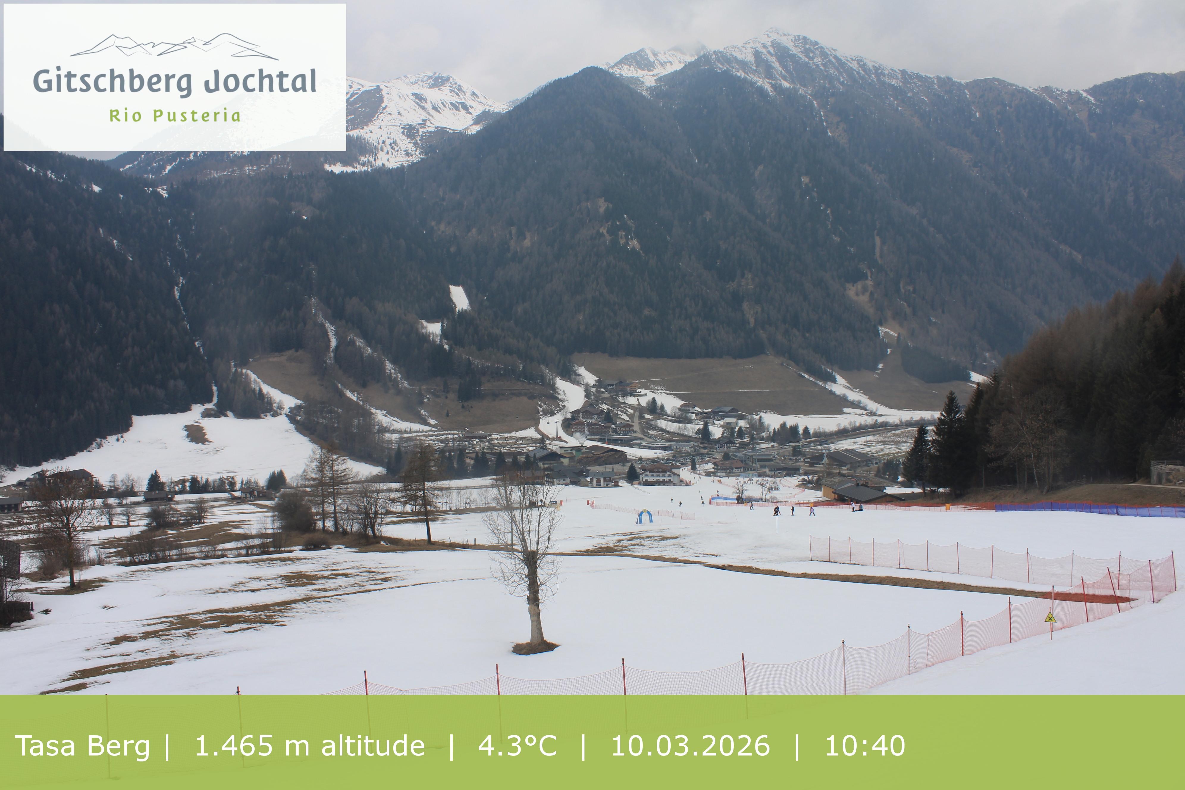 Archiv Foto Webcam: Blick auf den Gitschberg