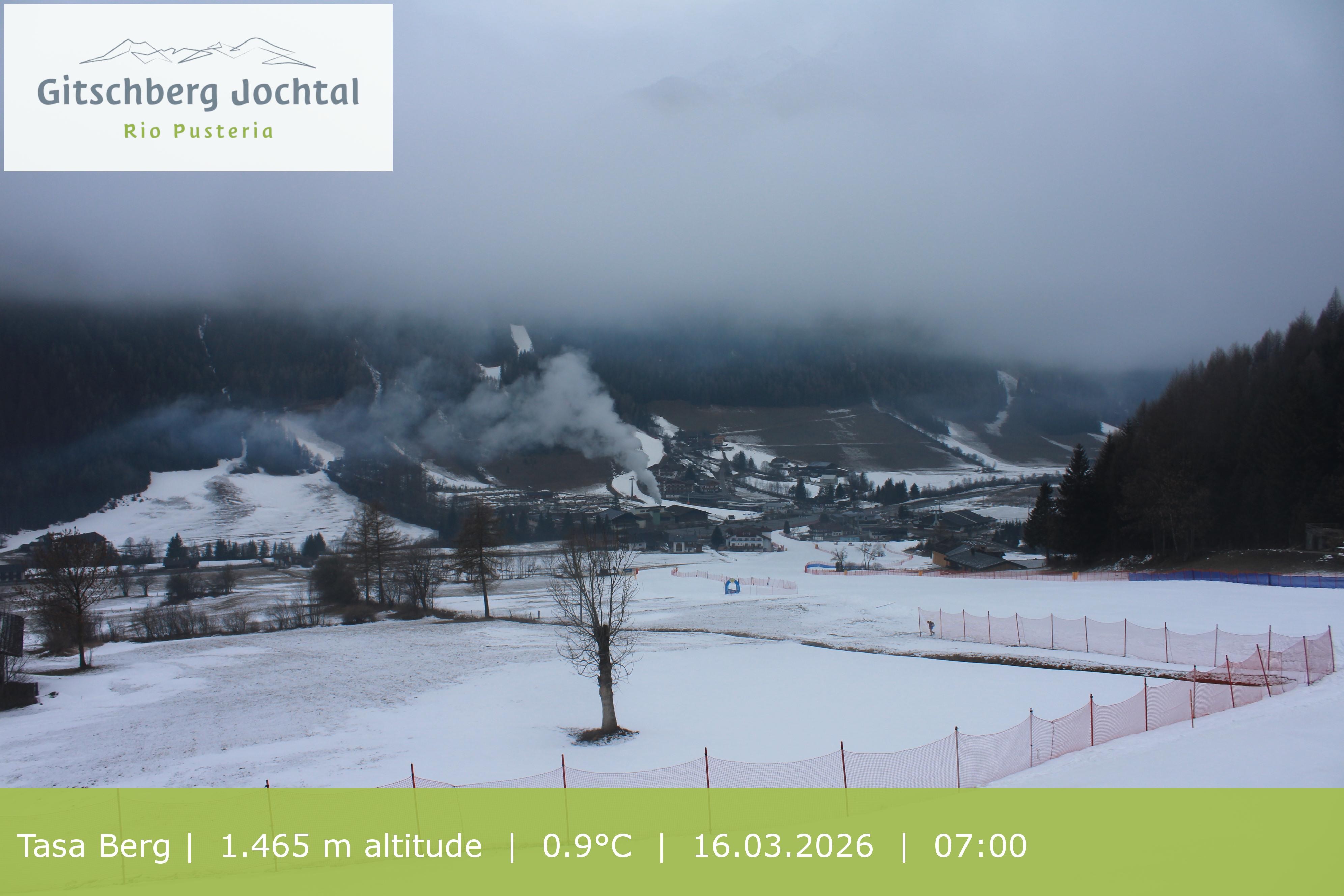 Archiv Foto Webcam: Blick auf den Gitschberg