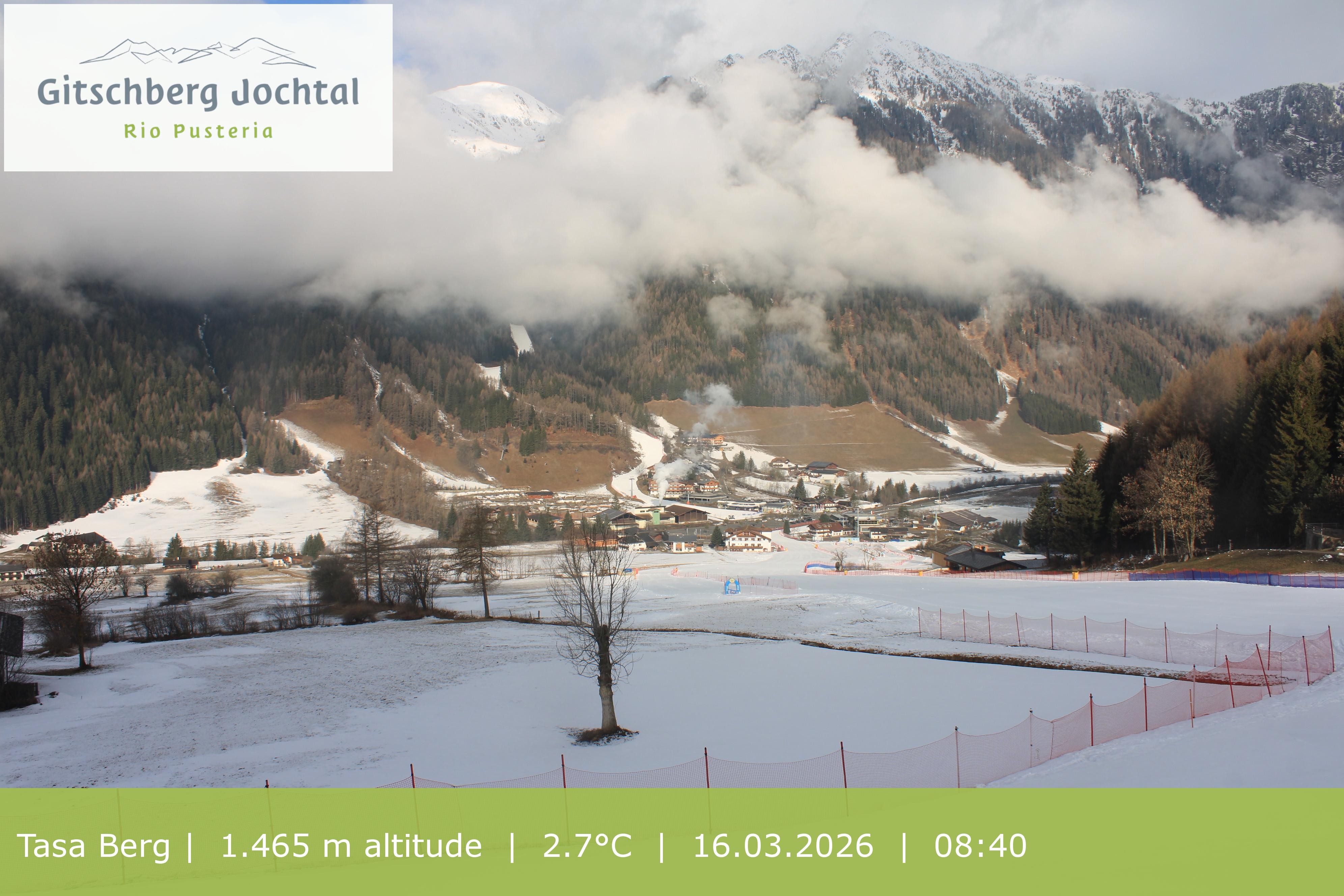 Archiv Foto Webcam: Blick auf den Gitschberg