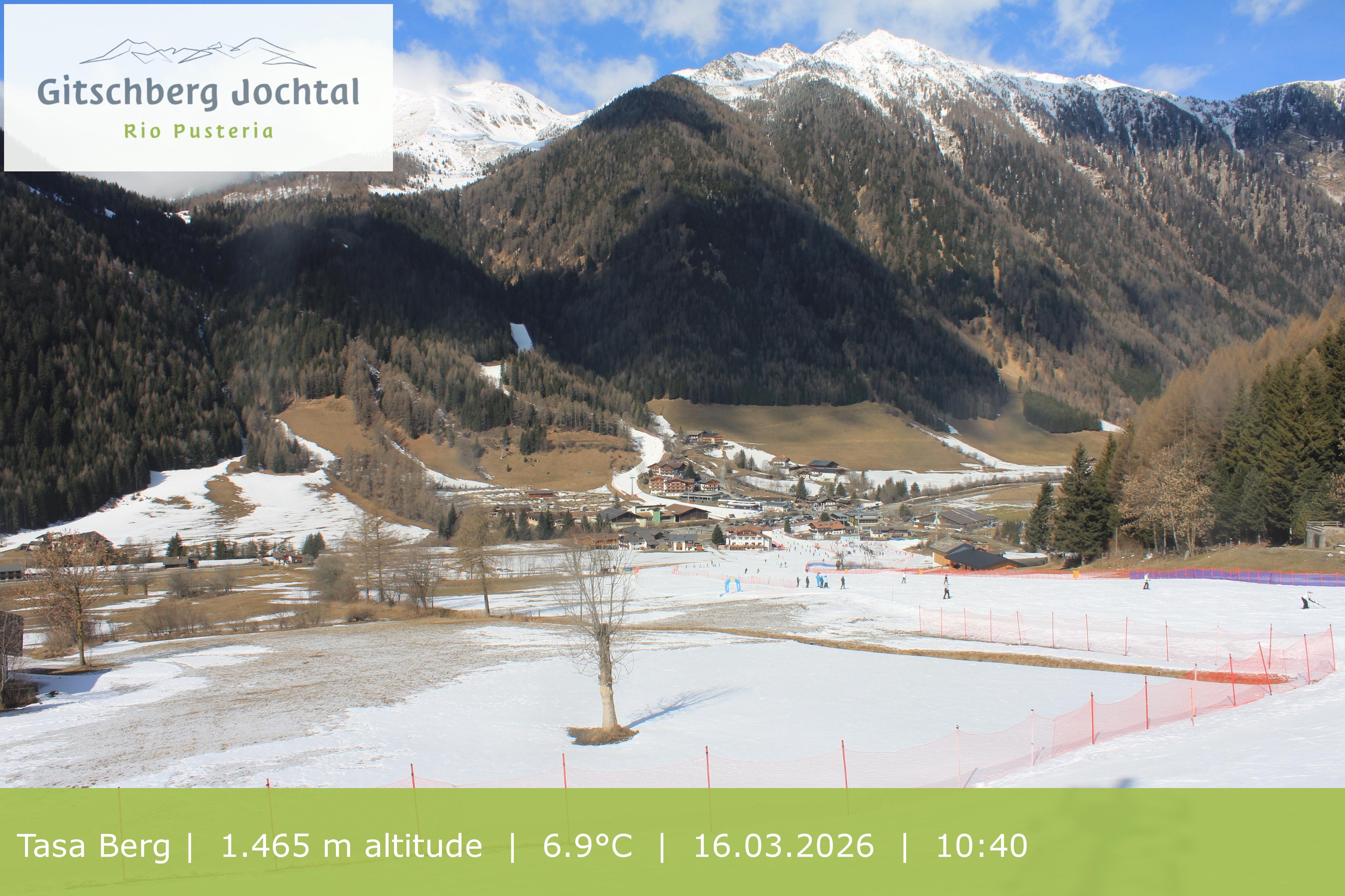 Archiv Foto Webcam: Blick auf den Gitschberg