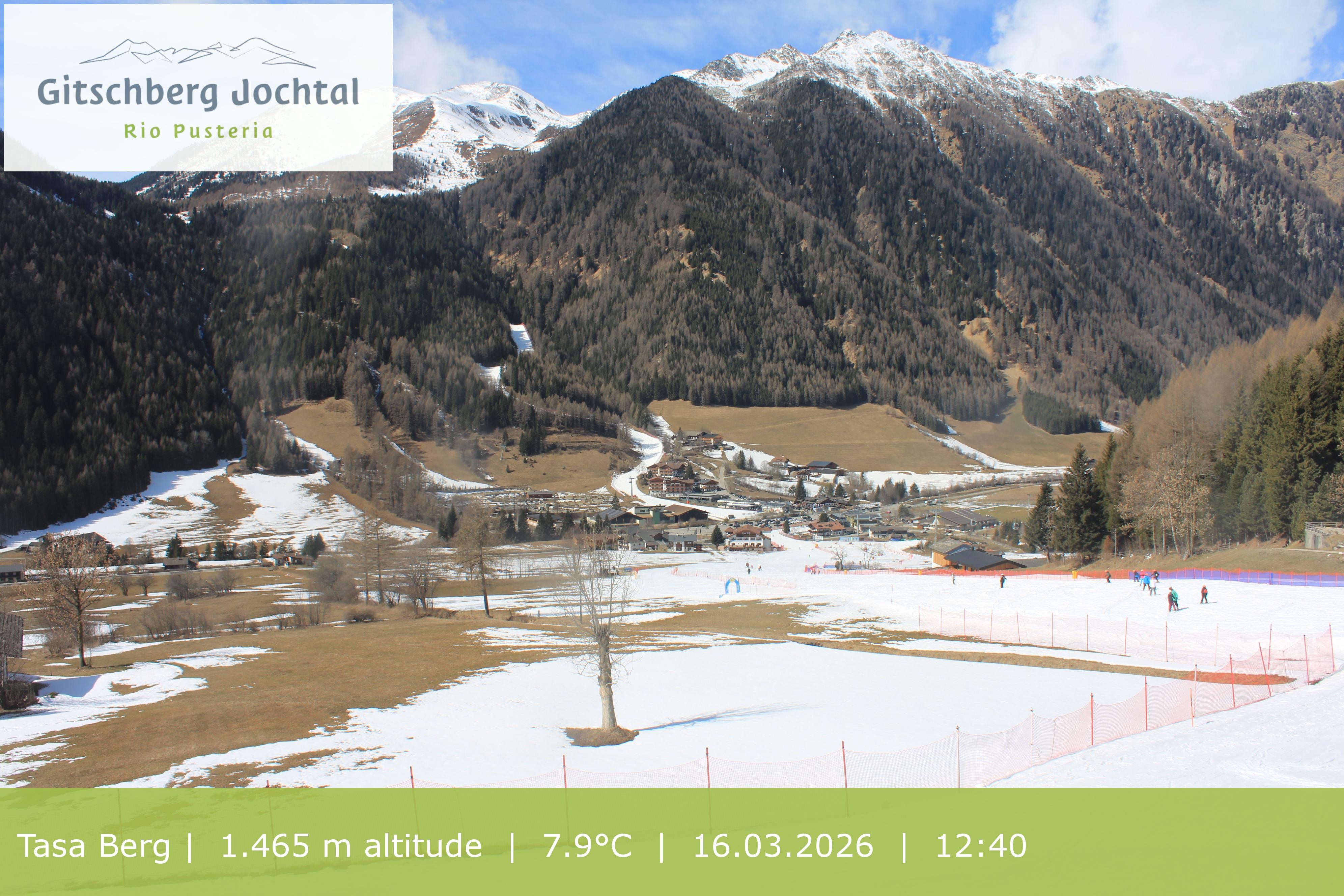 Archiv Foto Webcam: Blick auf den Gitschberg