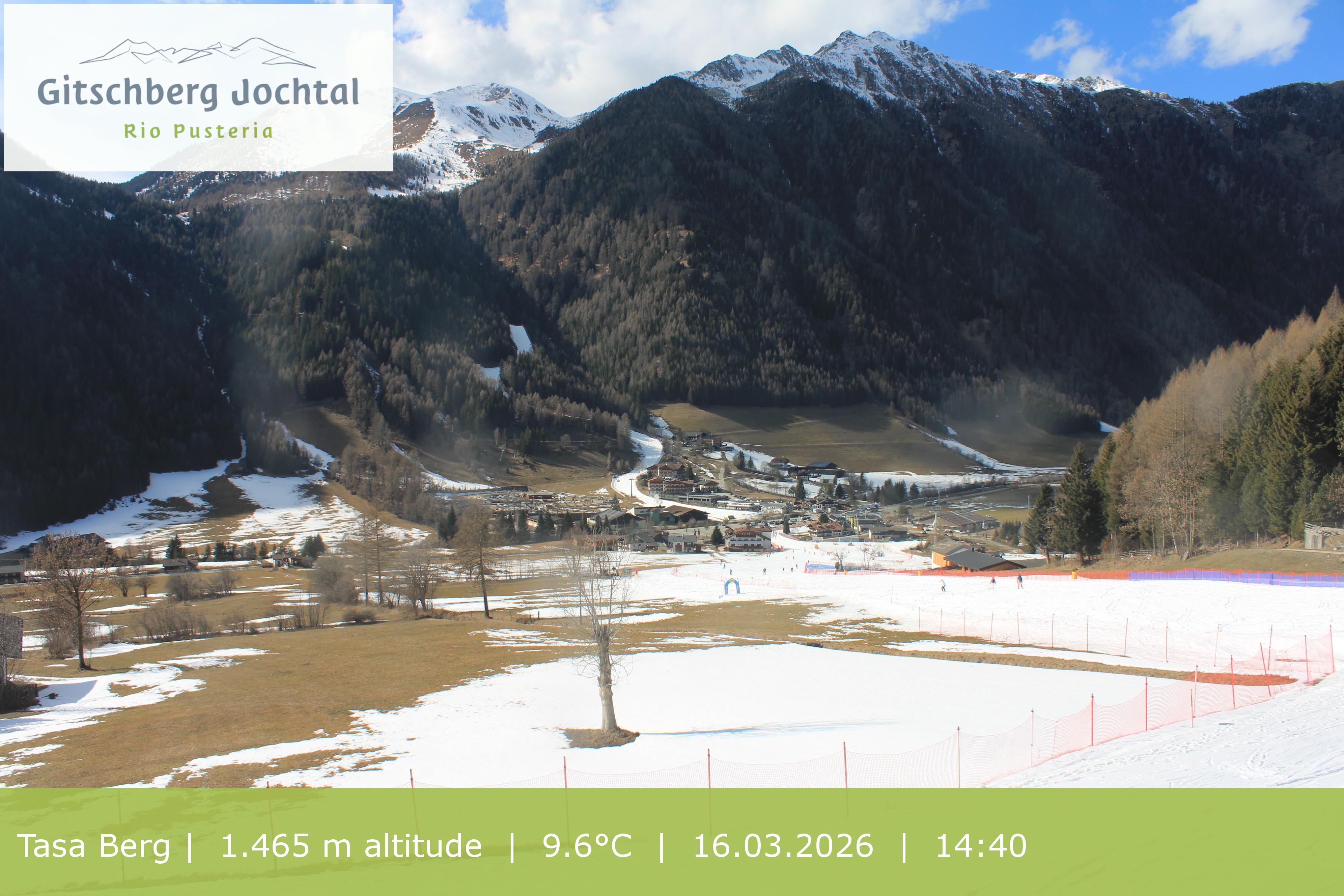 Archiv Foto Webcam: Blick auf den Gitschberg