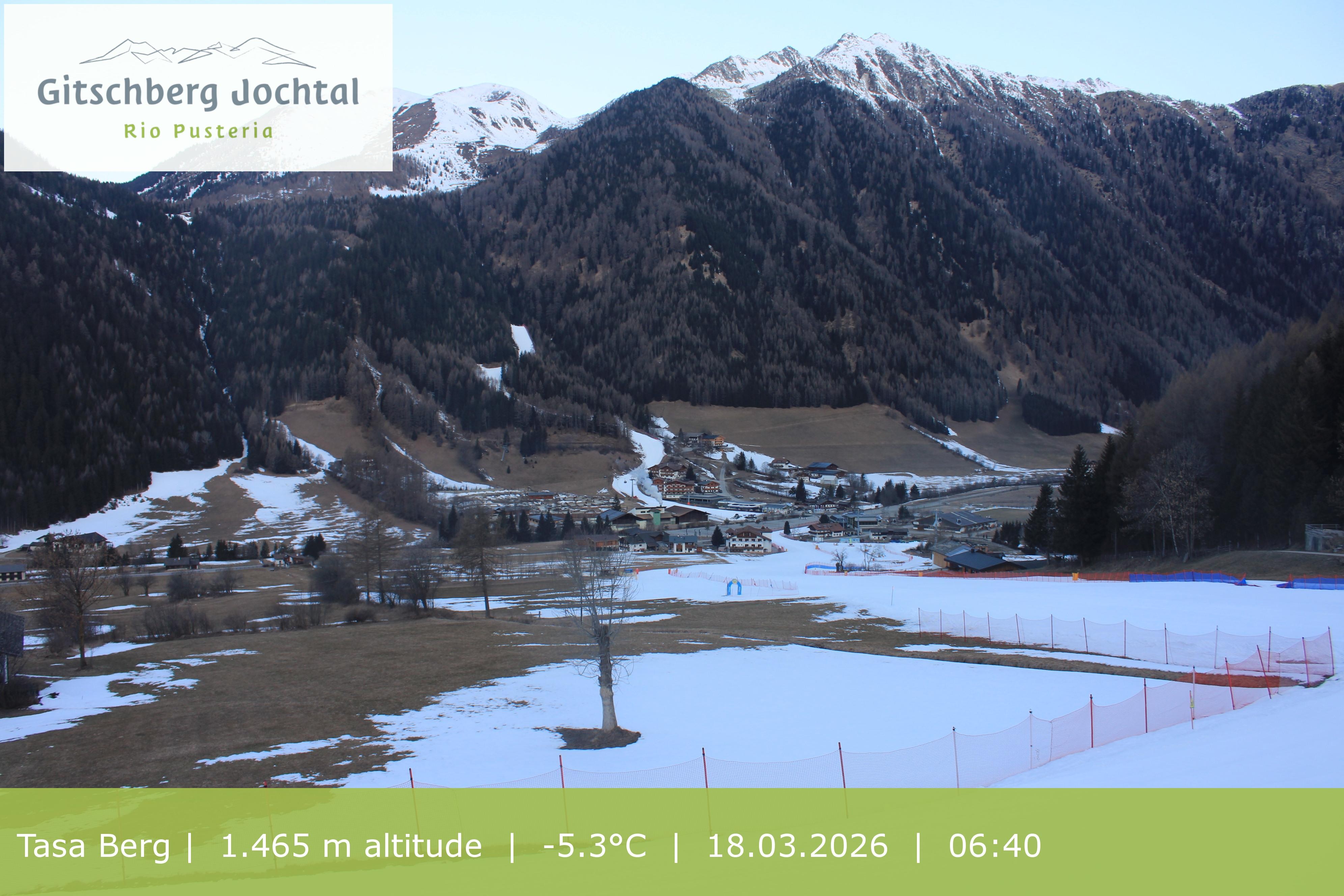 Archiv Foto Webcam: Blick auf den Gitschberg