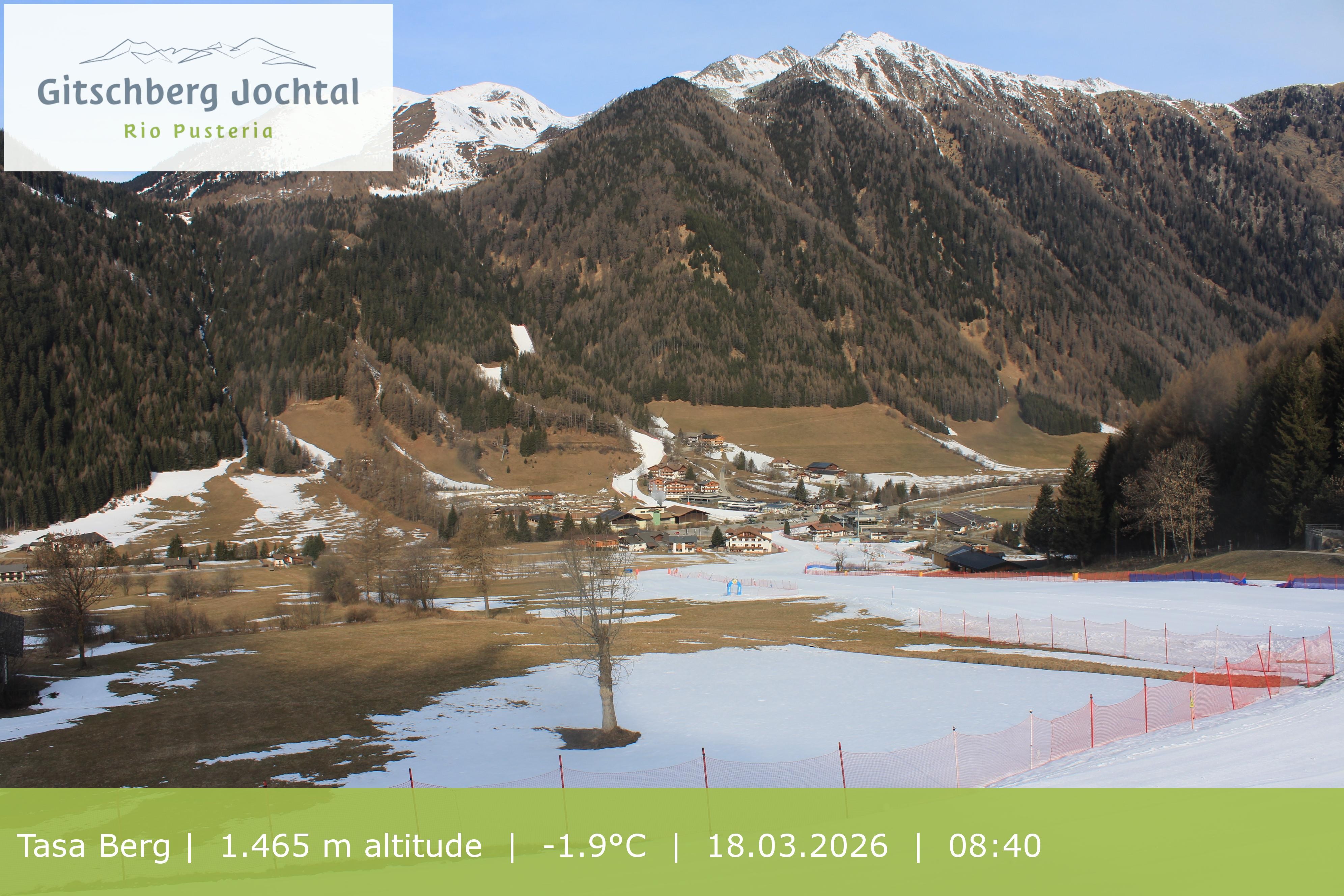 Archiv Foto Webcam: Blick auf den Gitschberg