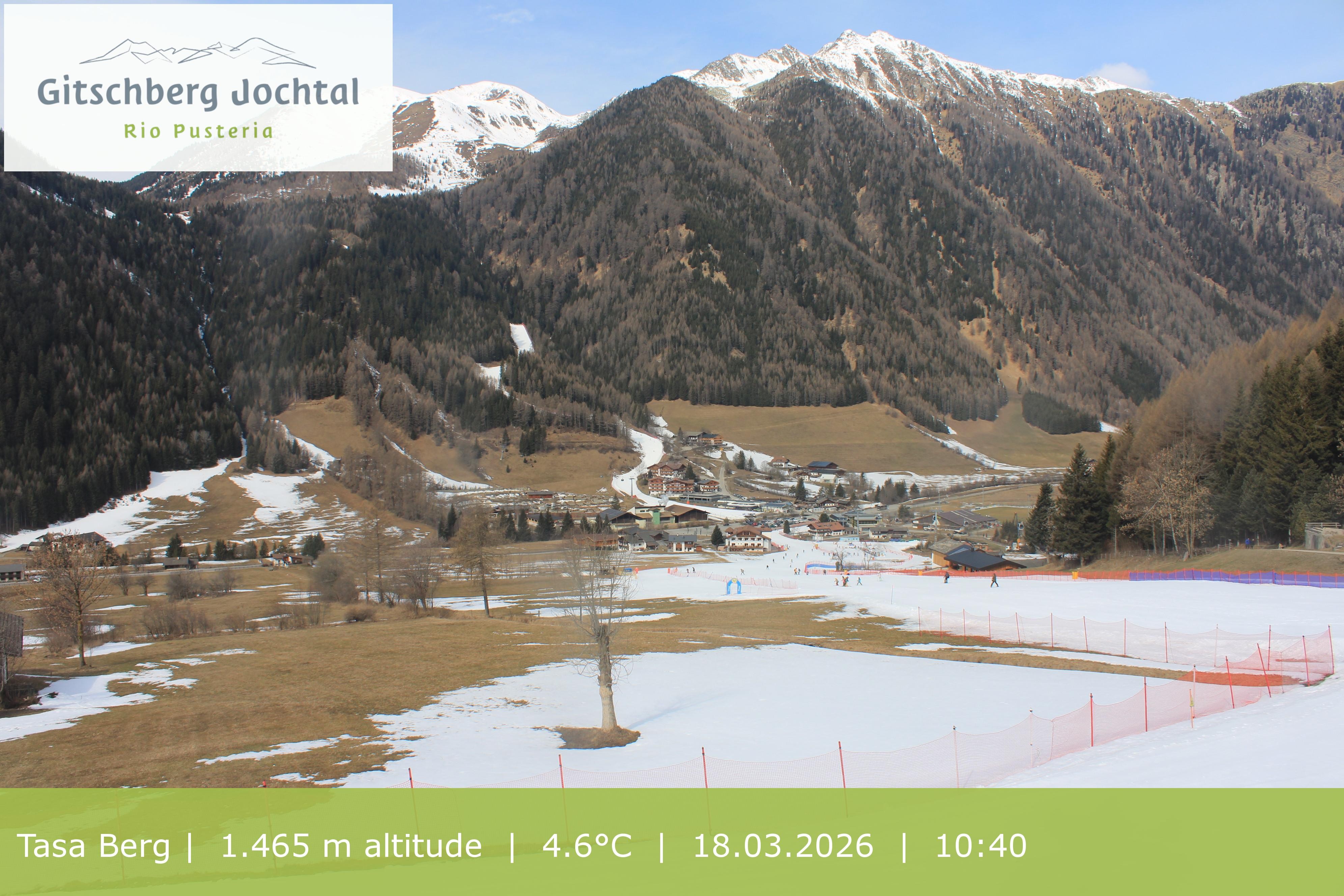 Archiv Foto Webcam: Blick auf den Gitschberg