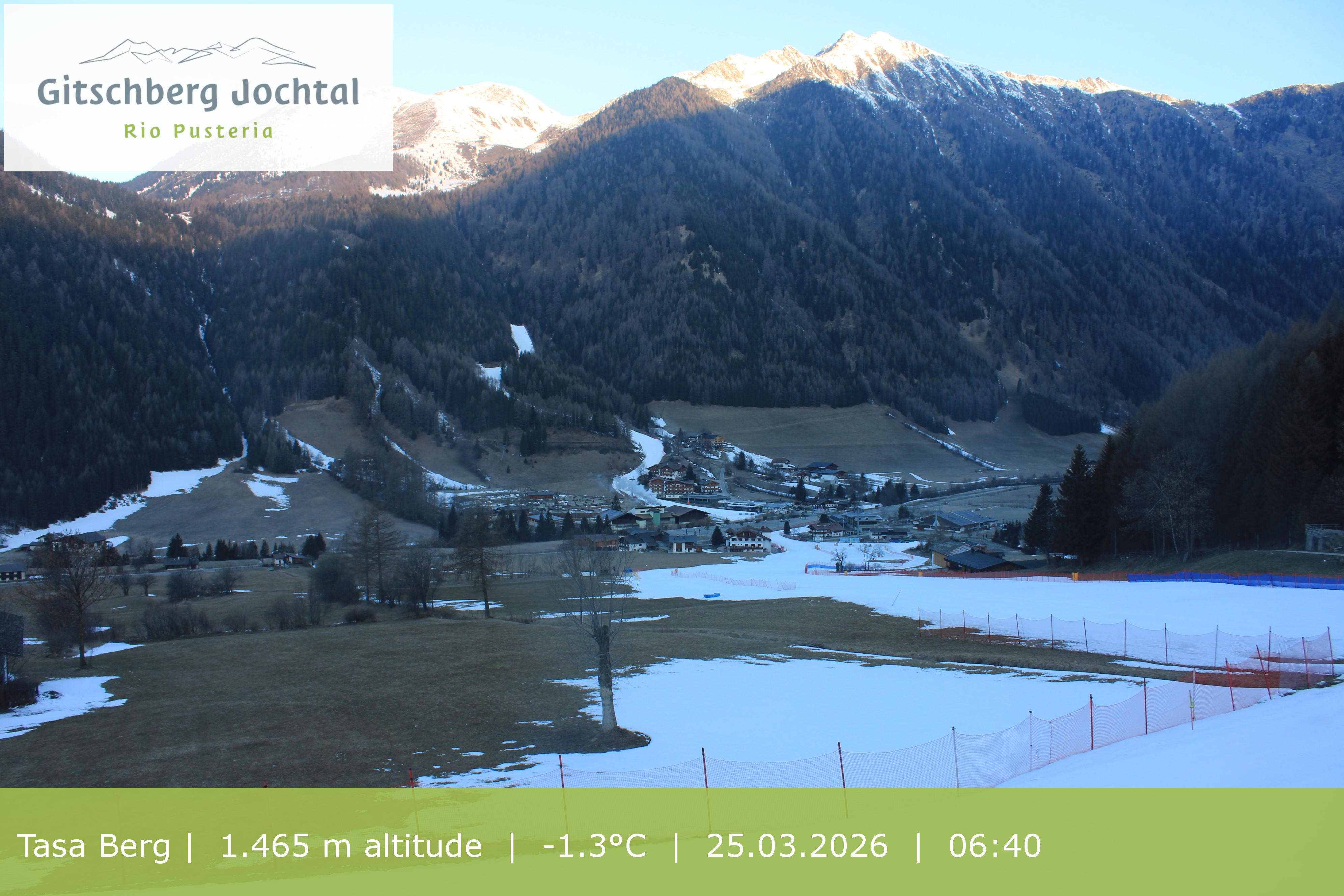 Archiv Foto Webcam: Blick auf den Gitschberg