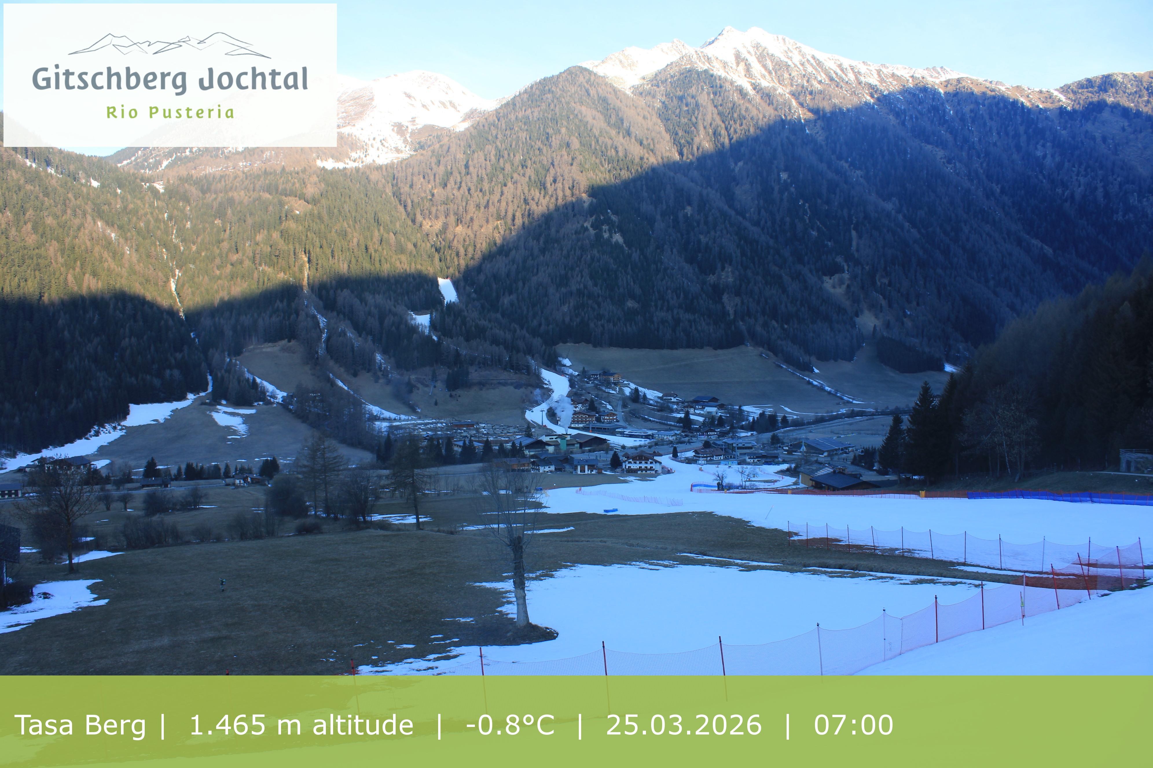 Archiv Foto Webcam: Blick auf den Gitschberg