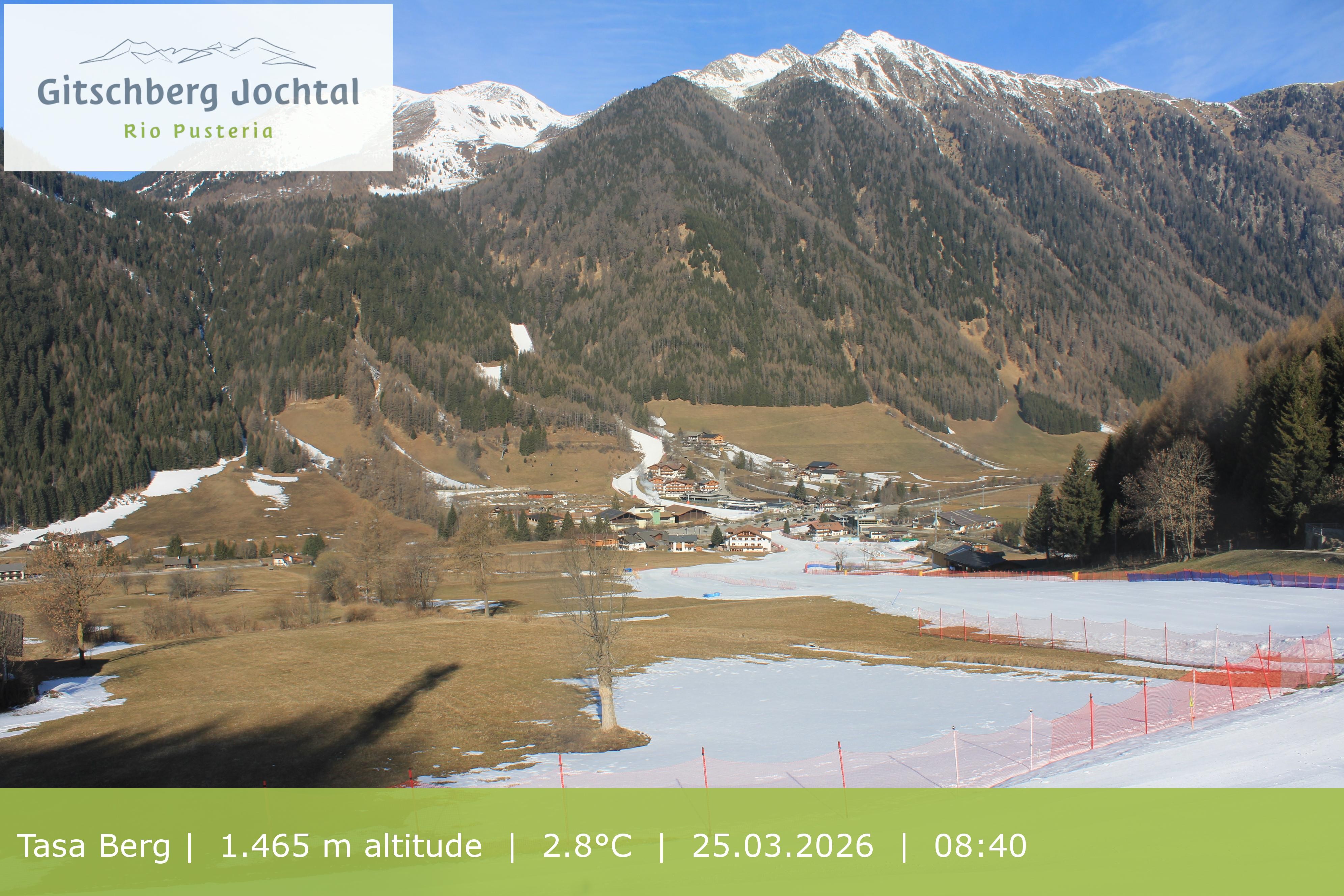 Archiv Foto Webcam: Blick auf den Gitschberg