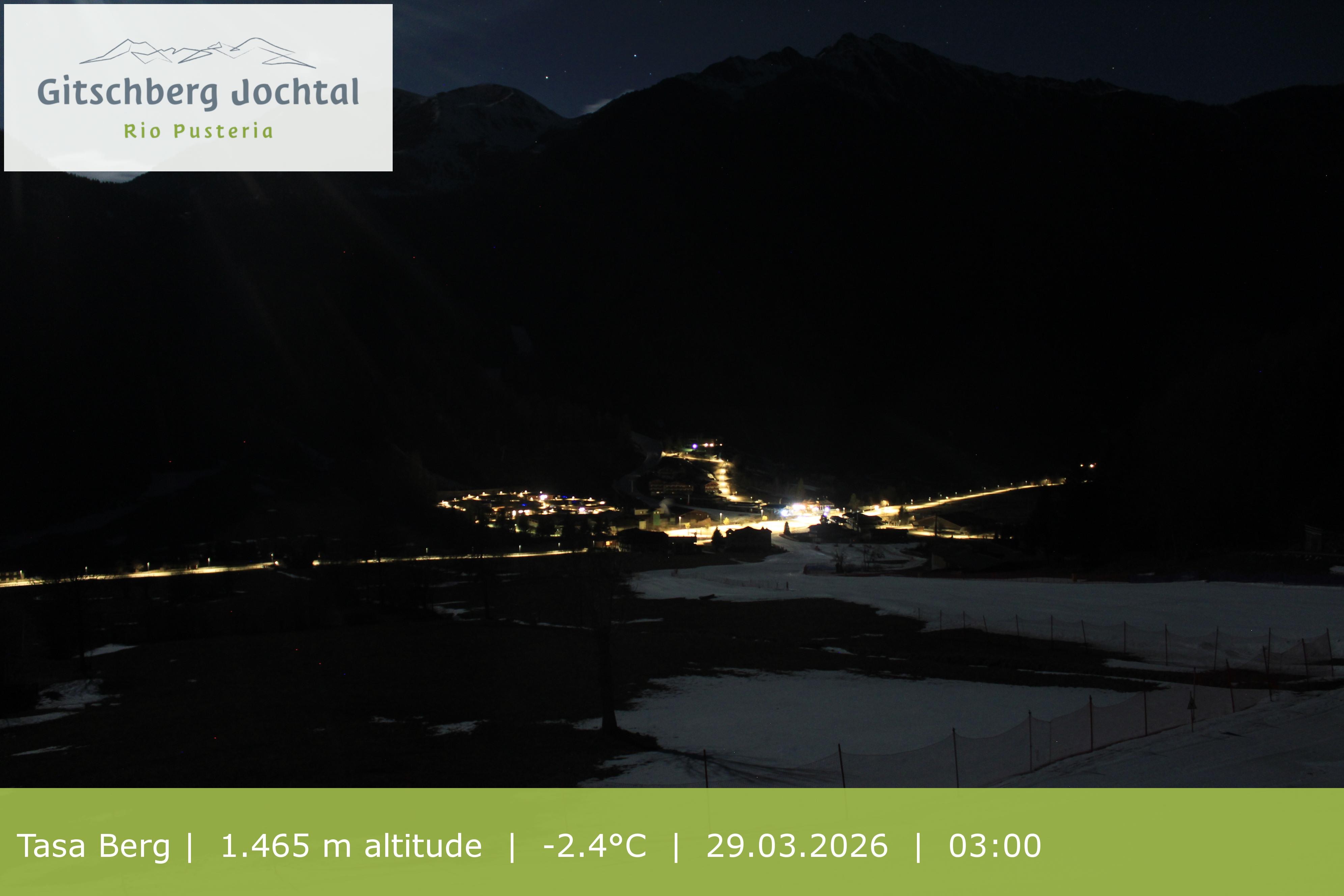 Archived image Webcam: View at Gitschberg Mountain