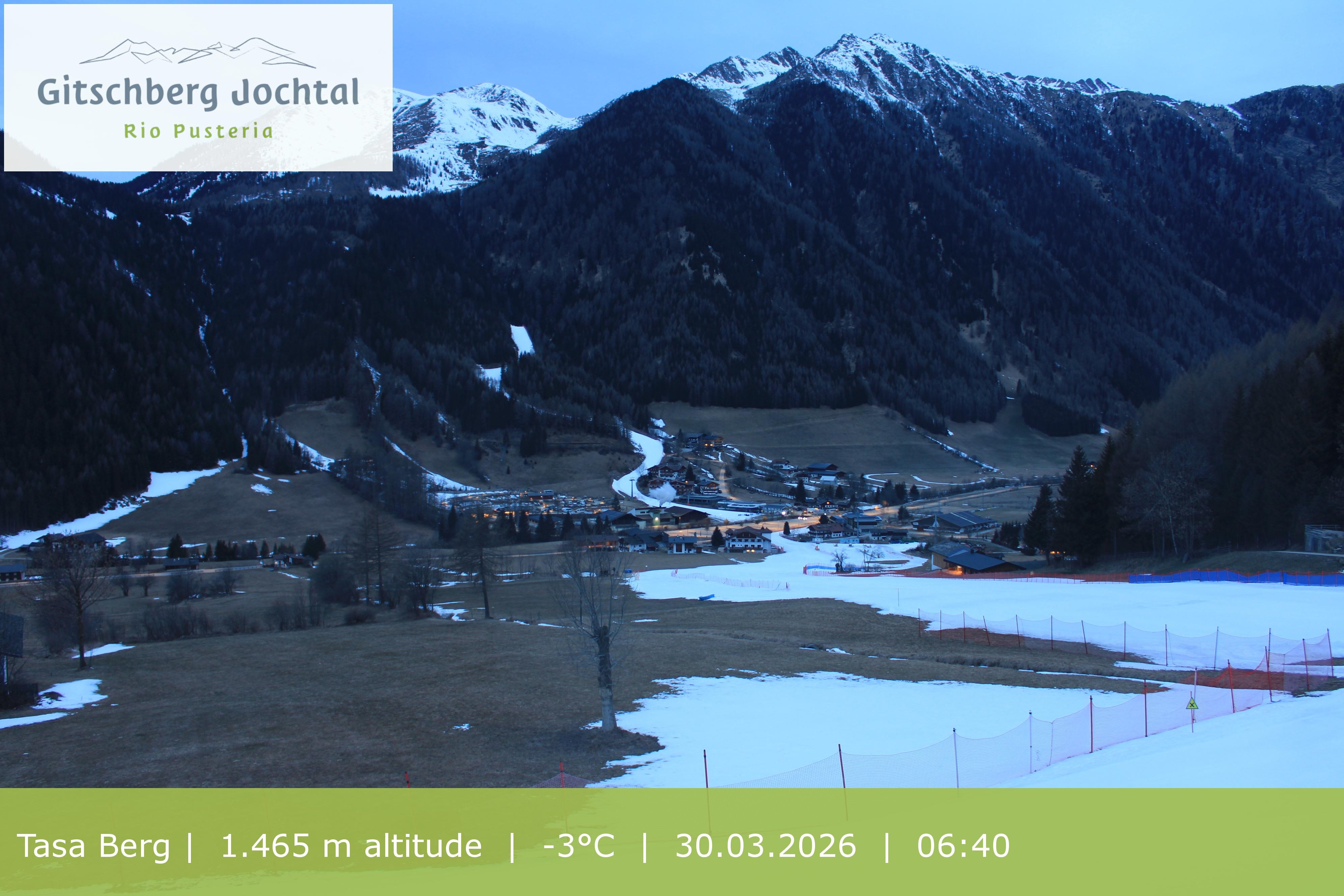 Archiv Foto Webcam: Blick auf den Gitschberg