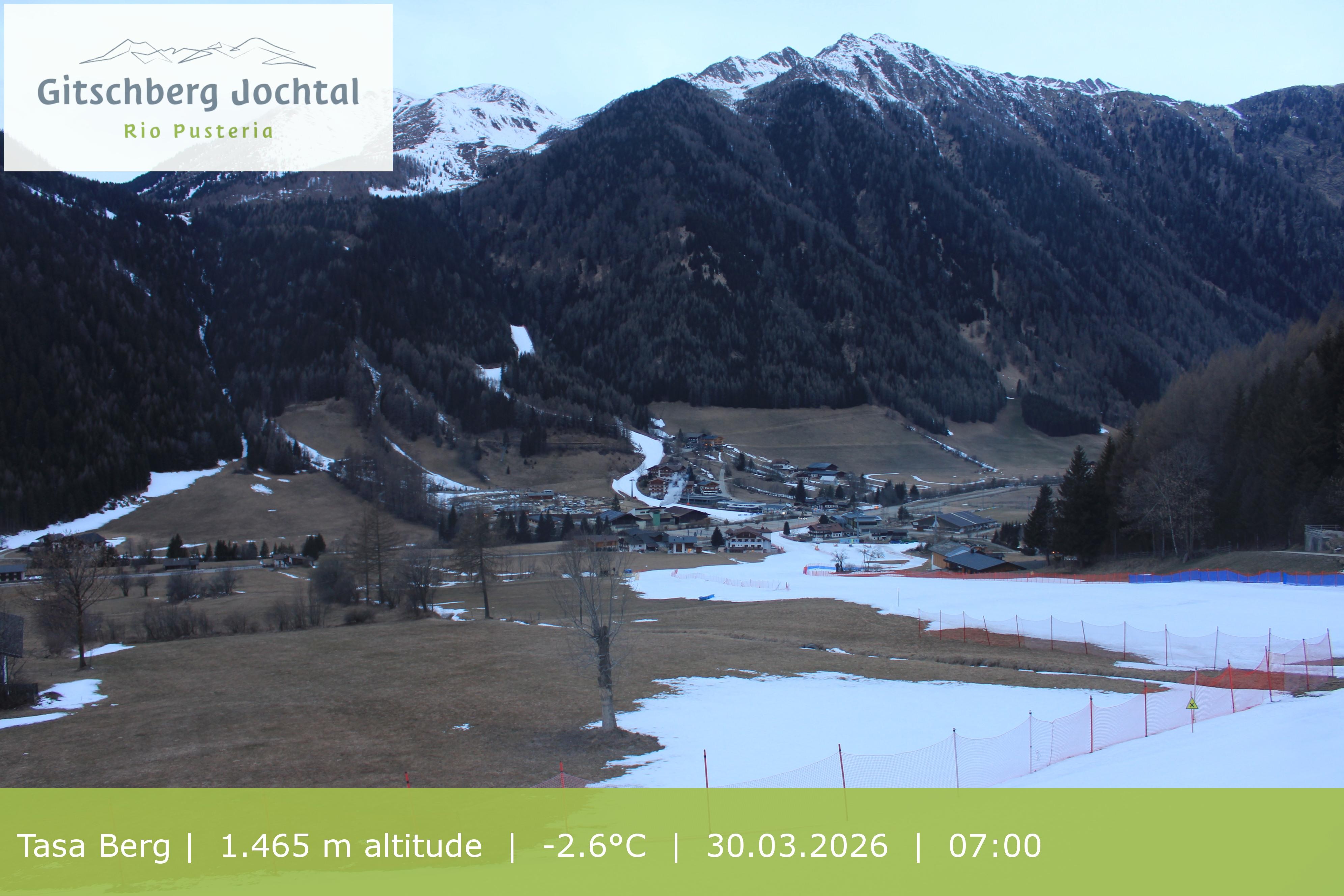 Archiv Foto Webcam: Blick auf den Gitschberg