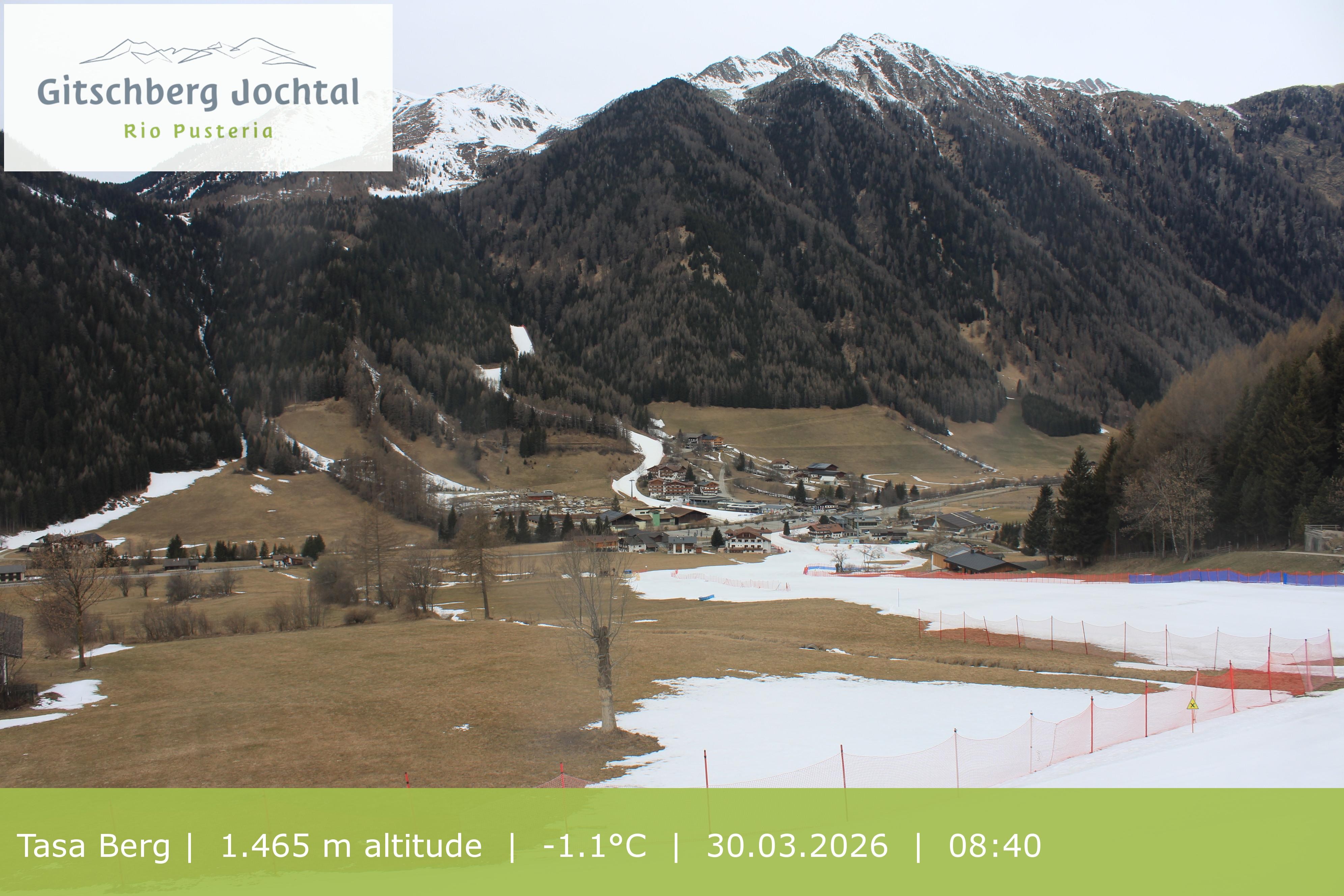 Archiv Foto Webcam: Blick auf den Gitschberg