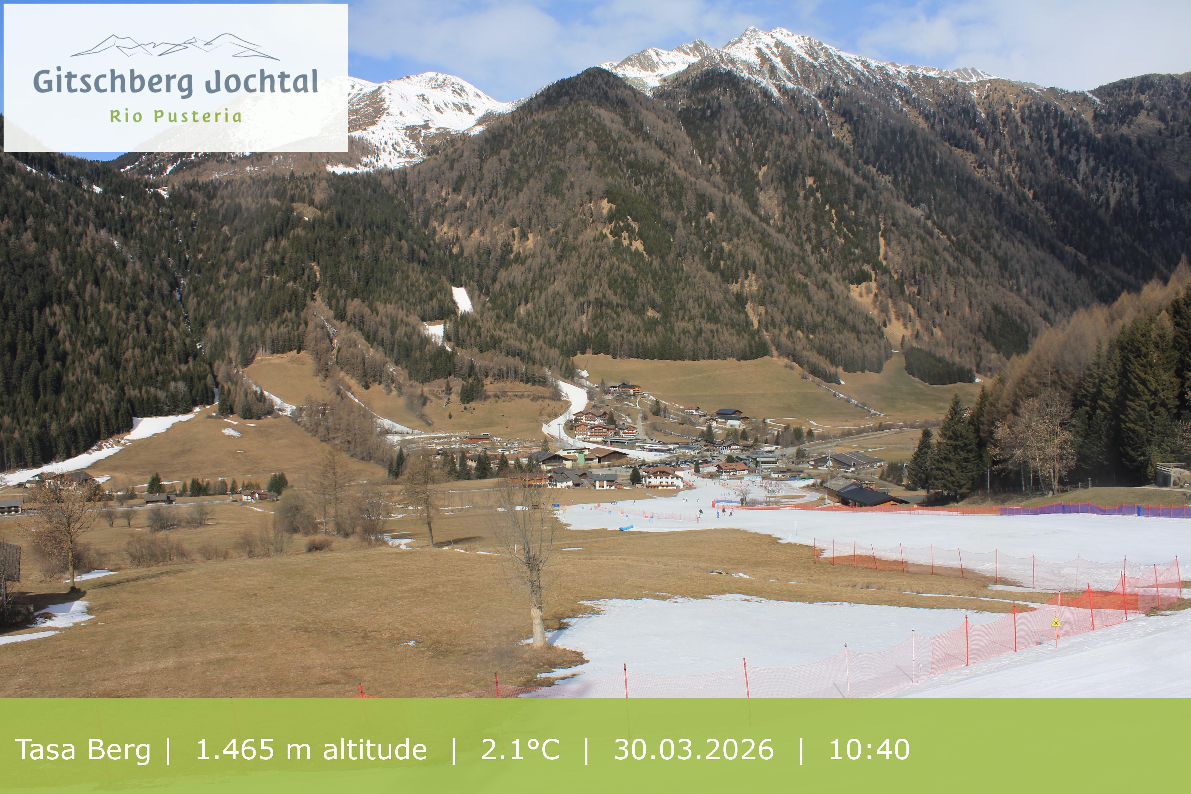 Archiv Foto Webcam: Blick auf den Gitschberg