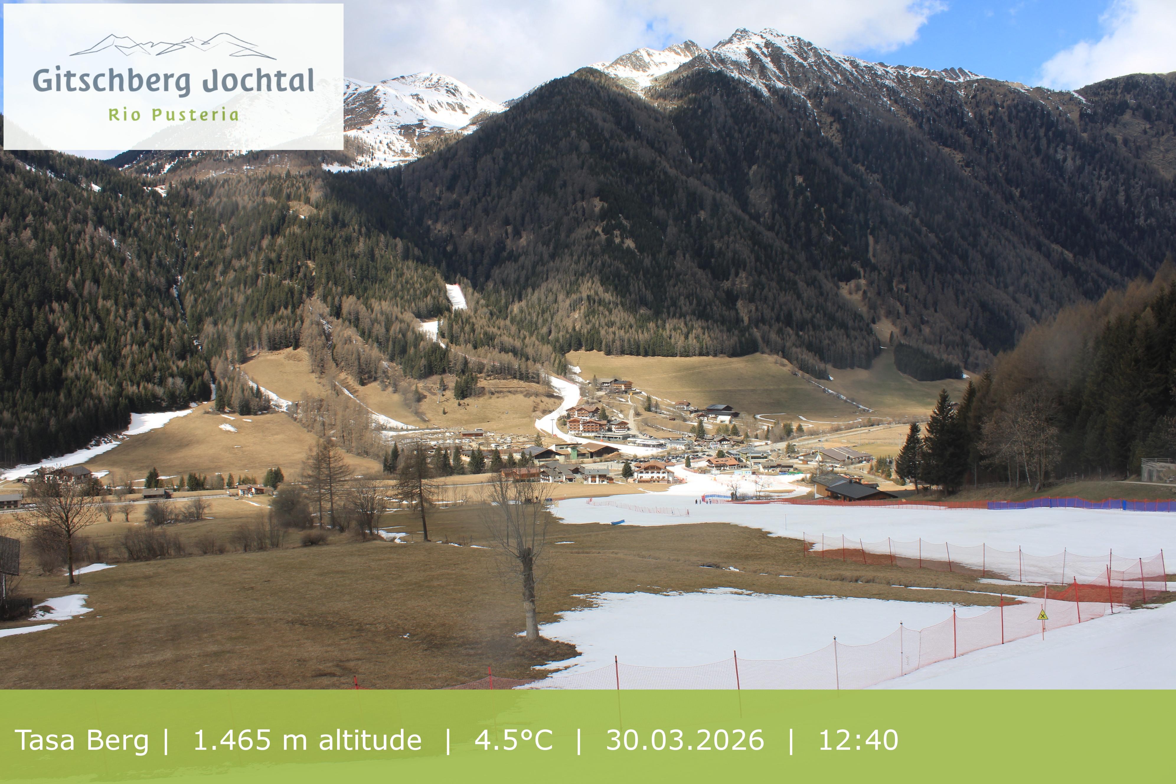 Archiv Foto Webcam: Blick auf den Gitschberg