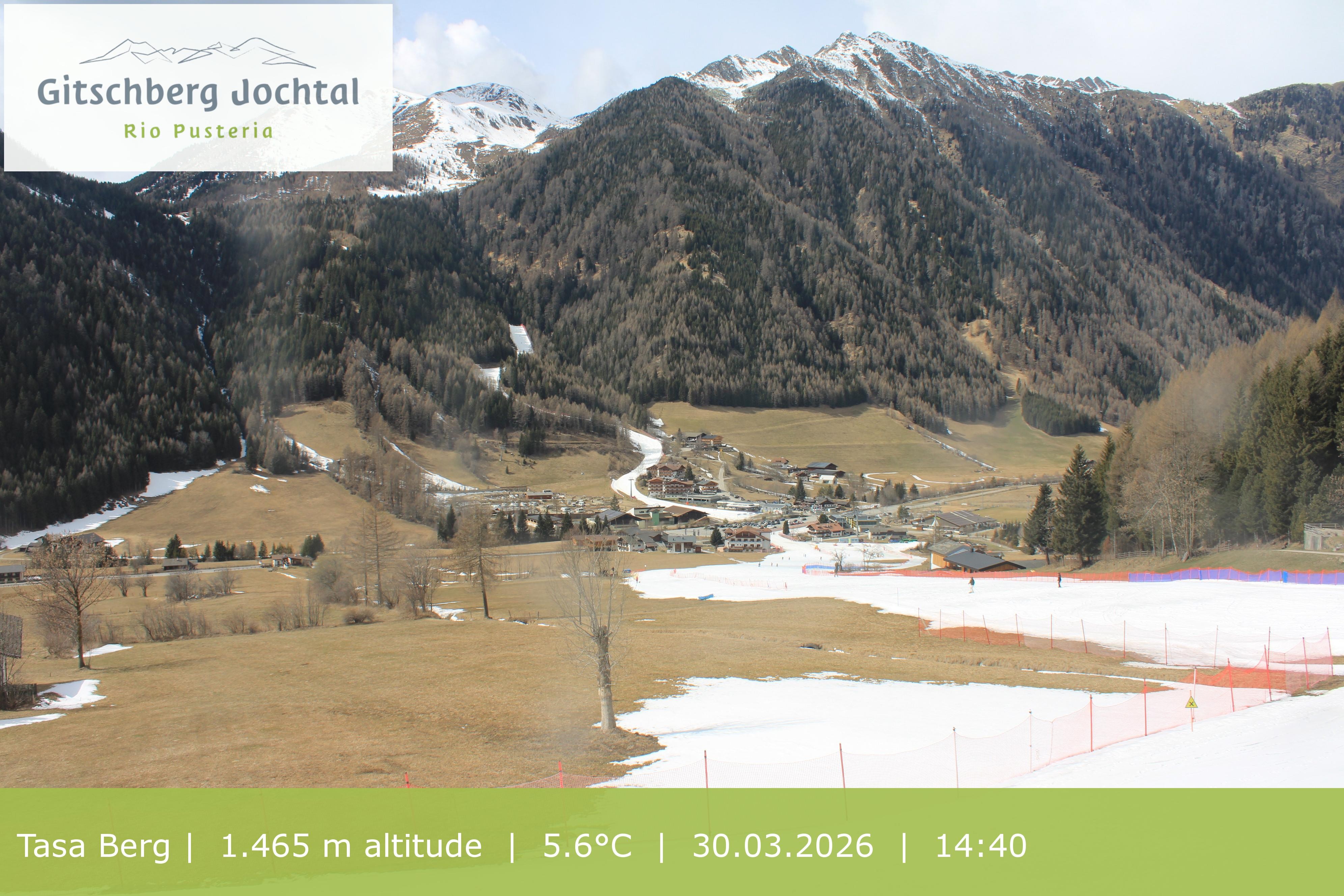 Archiv Foto Webcam: Blick auf den Gitschberg