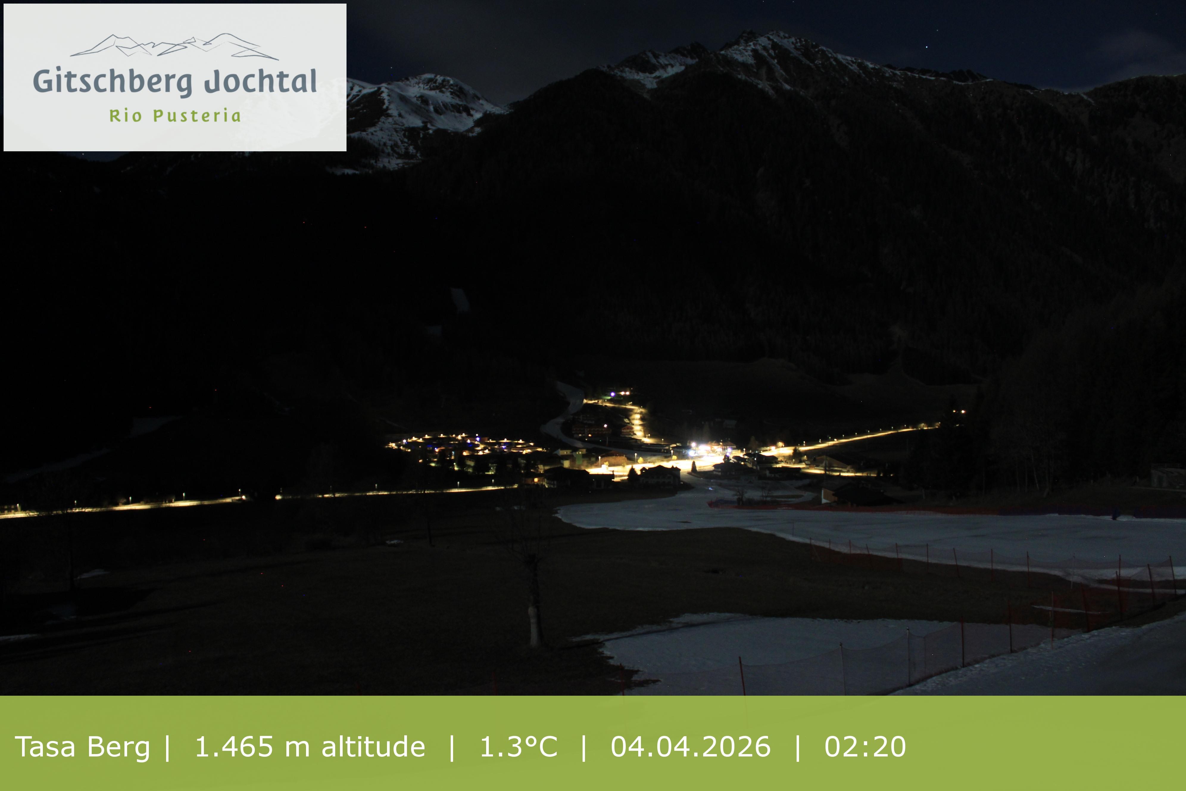 Archived image Webcam: View at Gitschberg Mountain