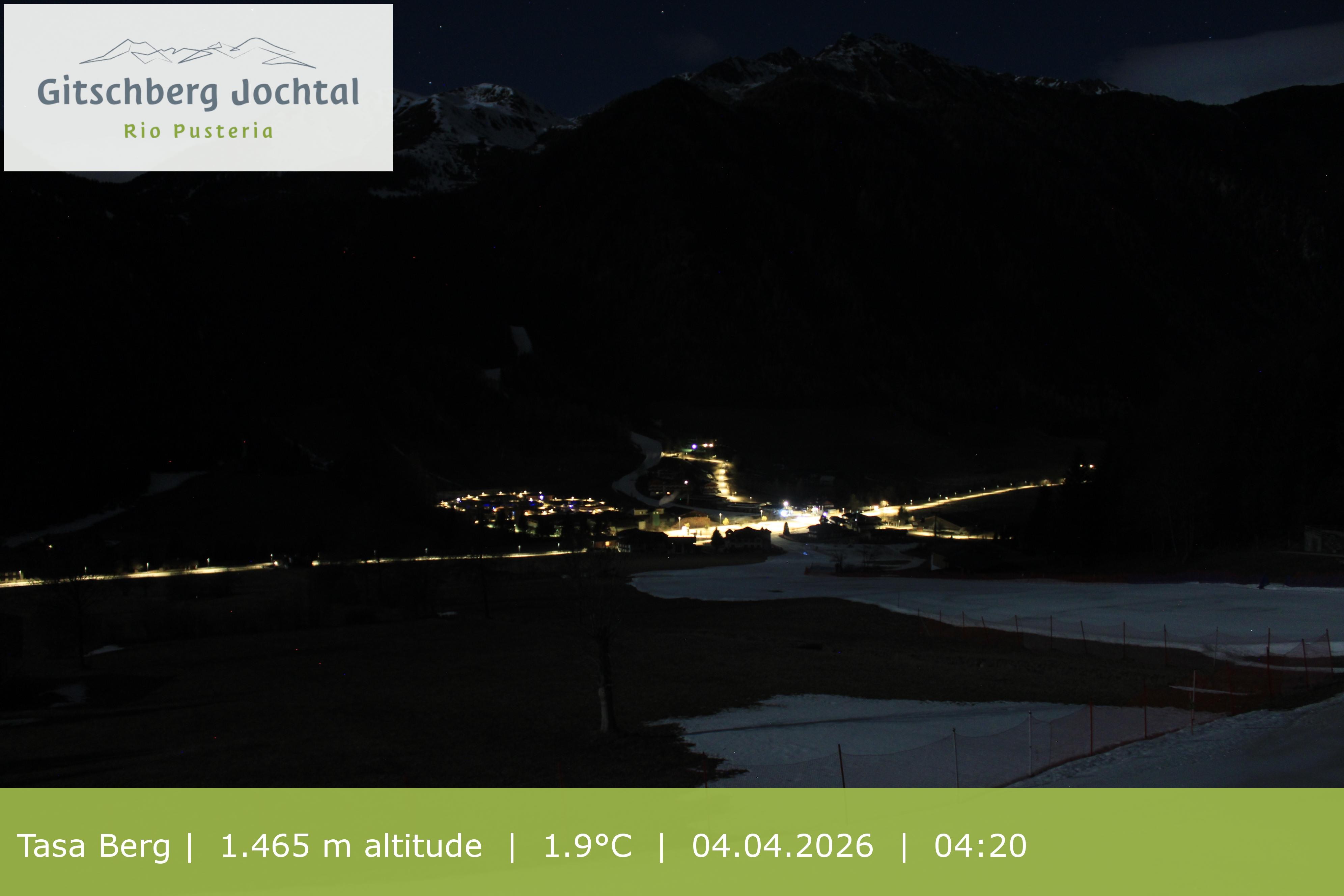 Archived image Webcam: View at Gitschberg Mountain