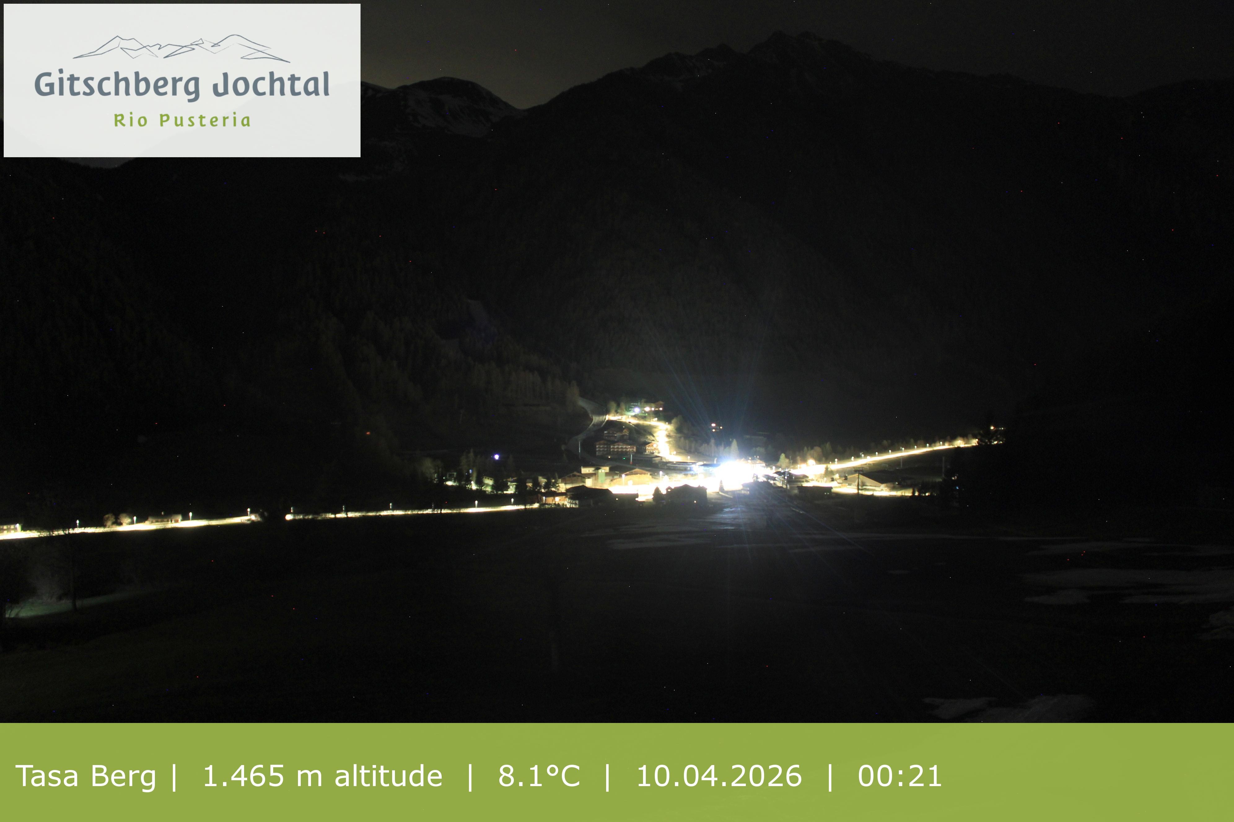 Archived image Webcam: View at Gitschberg Mountain