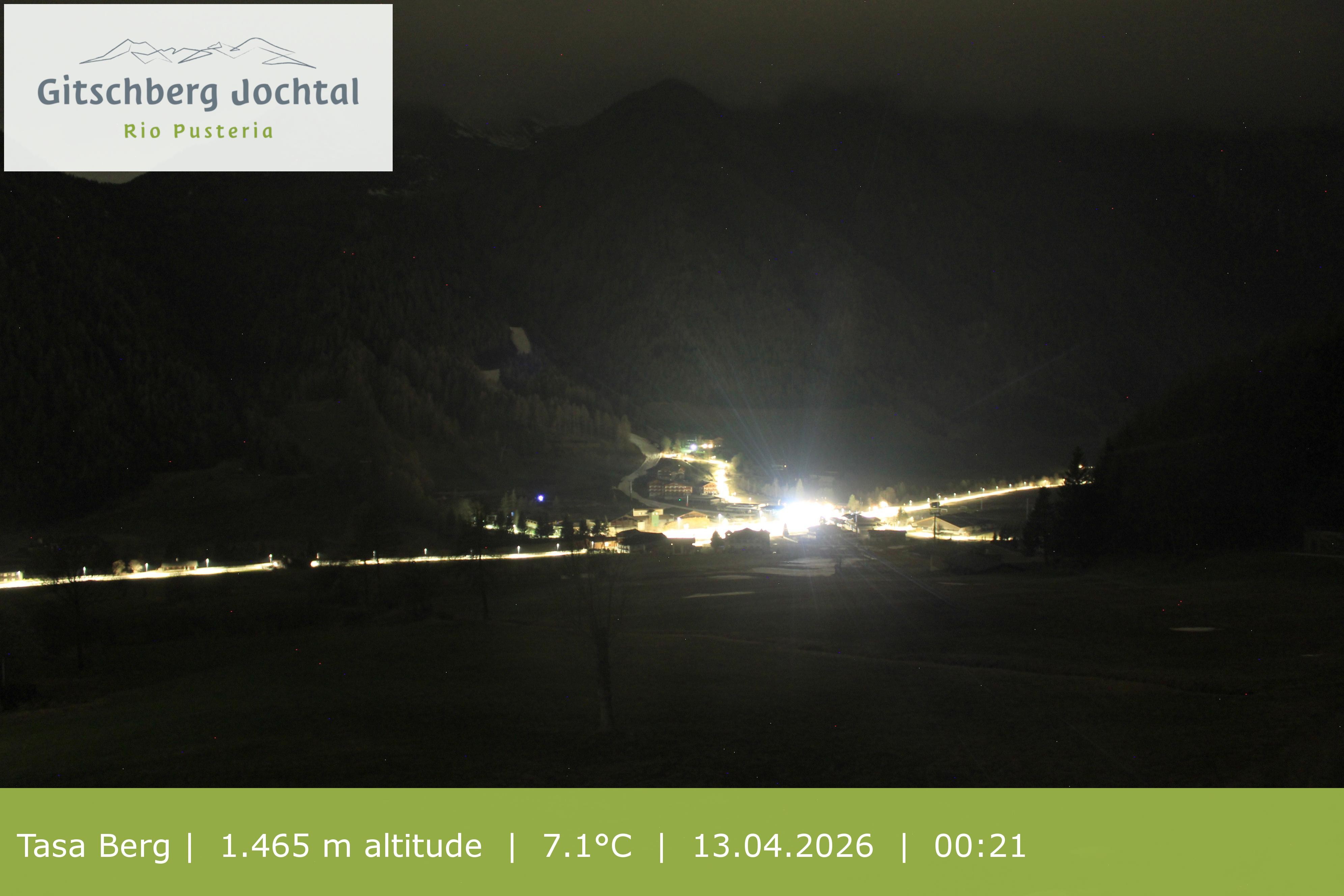 Archived image Webcam: View at Gitschberg Mountain