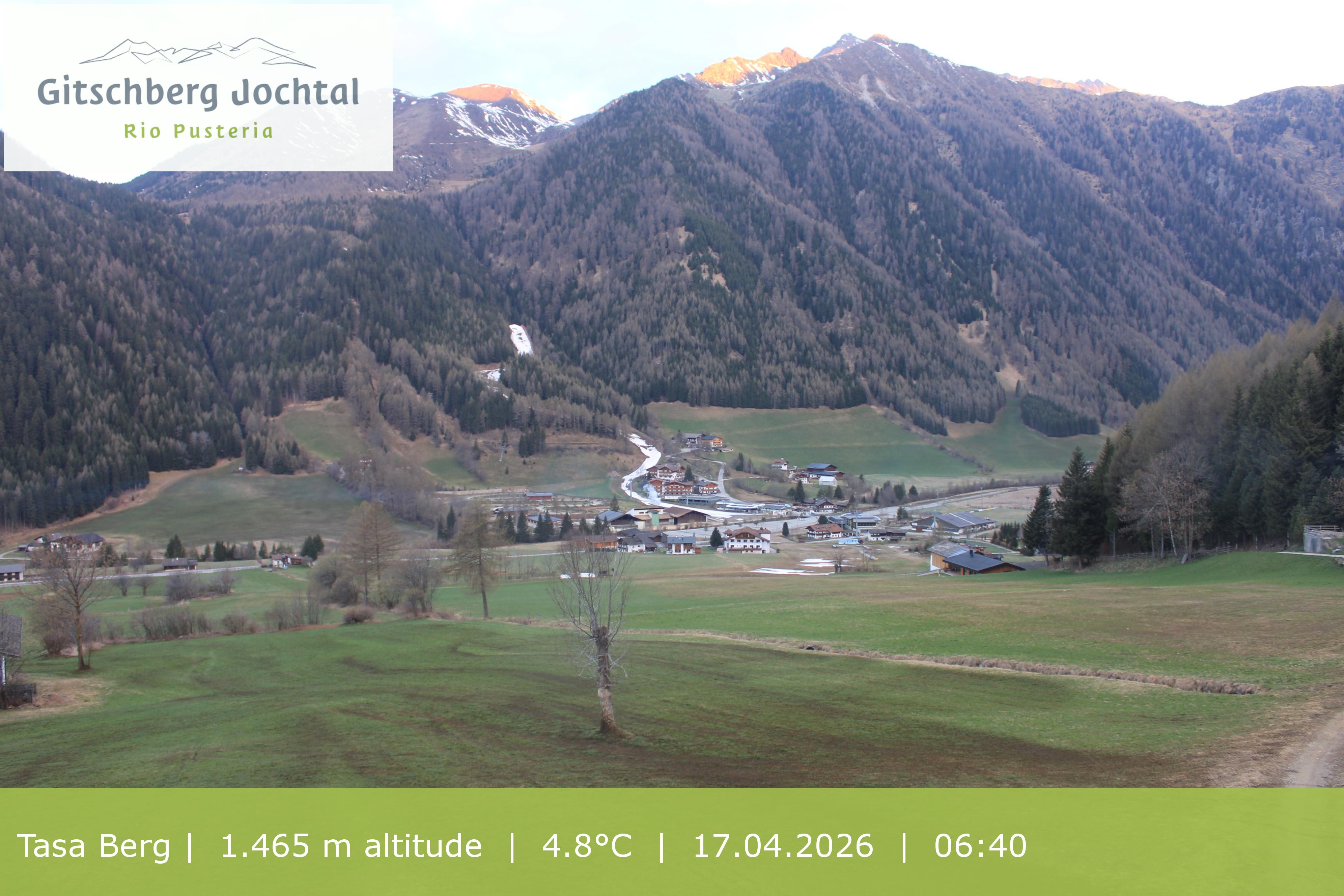 Archiv Foto Webcam: Blick auf den Gitschberg