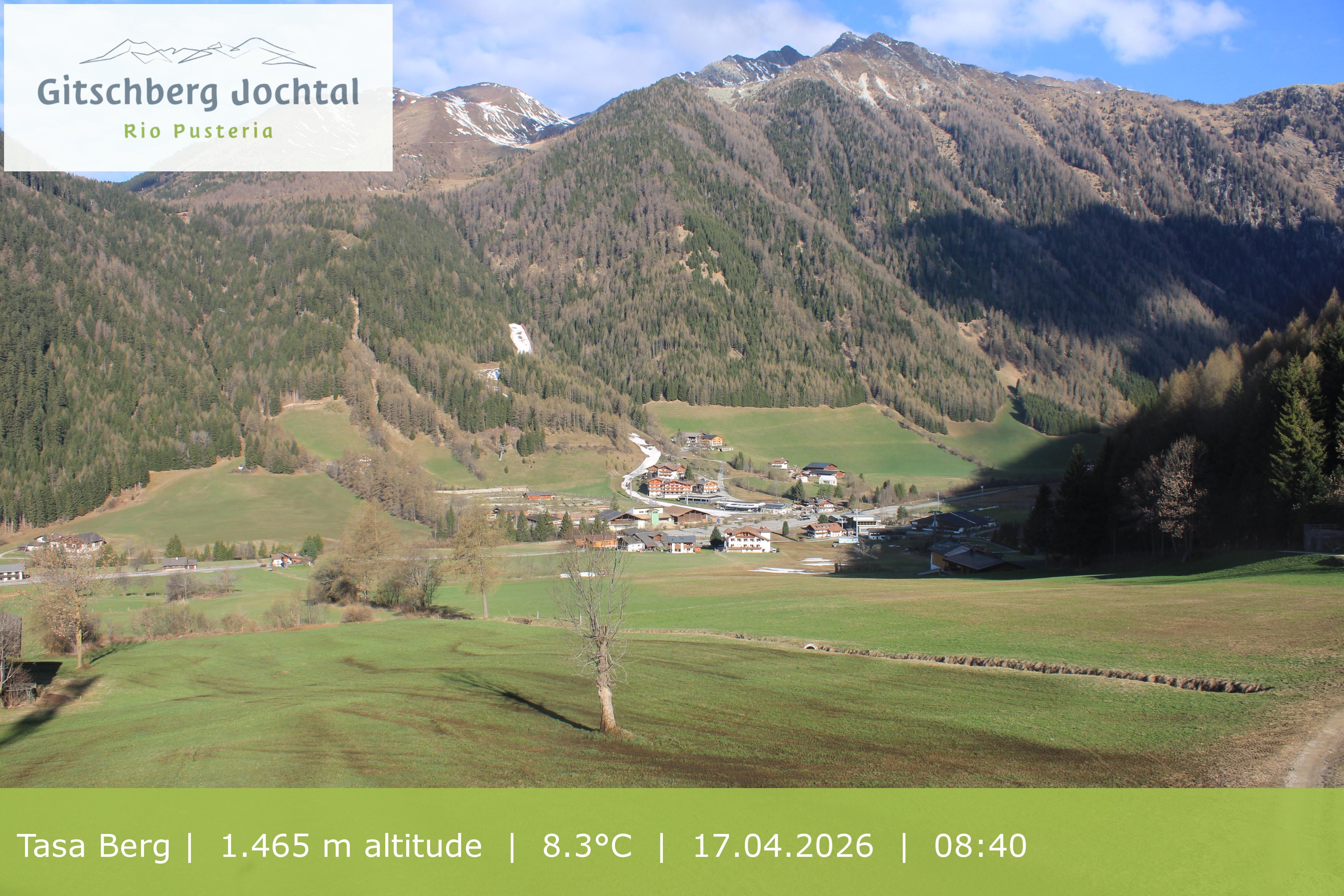 Archiv Foto Webcam: Blick auf den Gitschberg