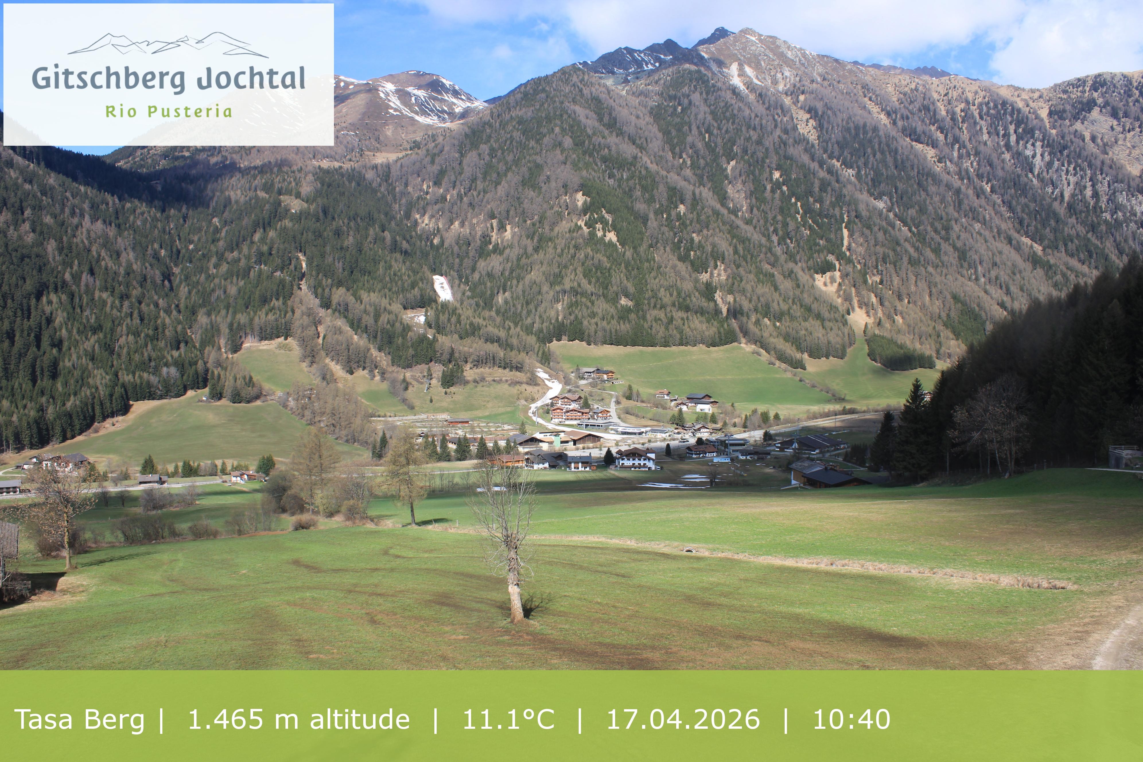 Archiv Foto Webcam: Blick auf den Gitschberg