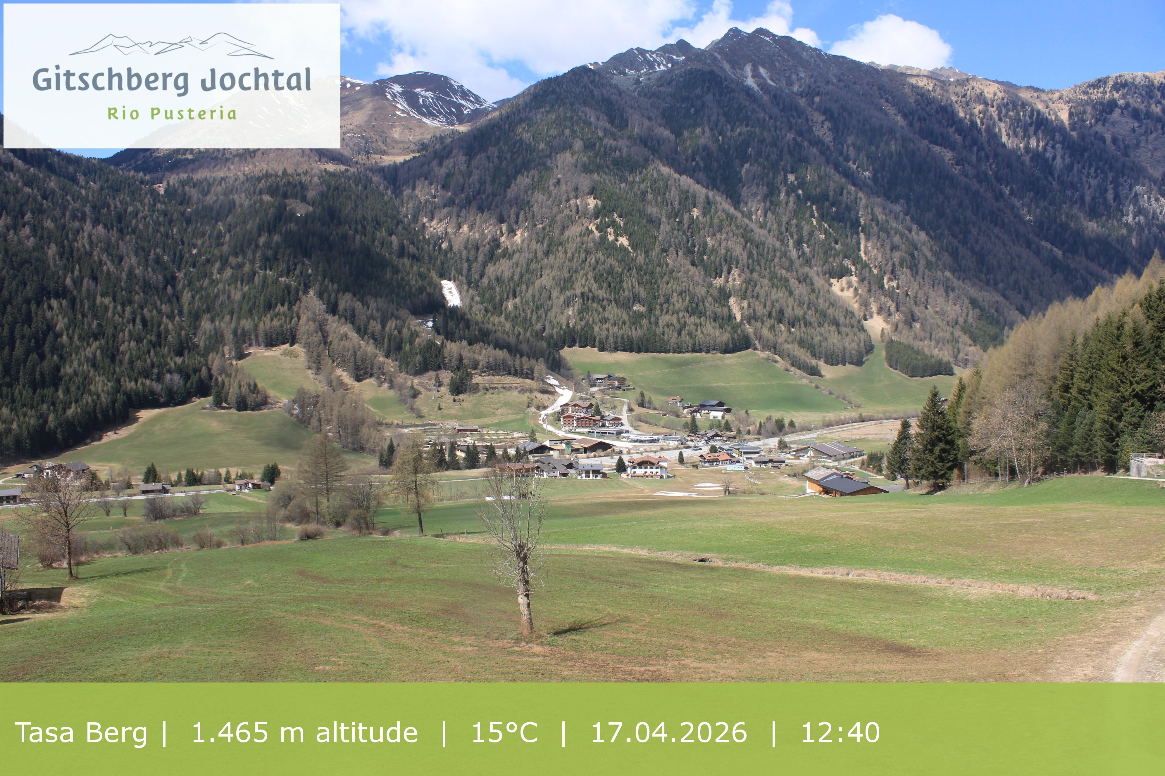 Archiv Foto Webcam: Blick auf den Gitschberg