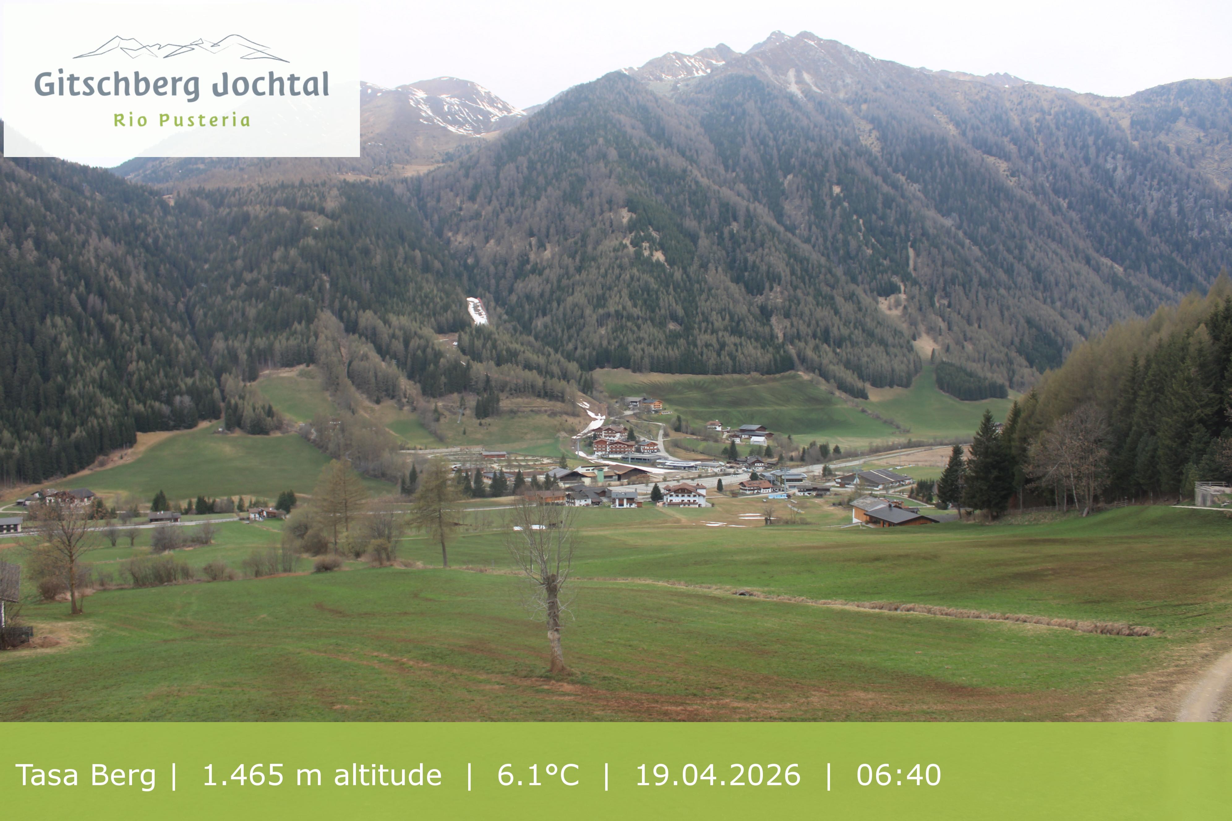 Archiv Foto Webcam: Blick auf den Gitschberg