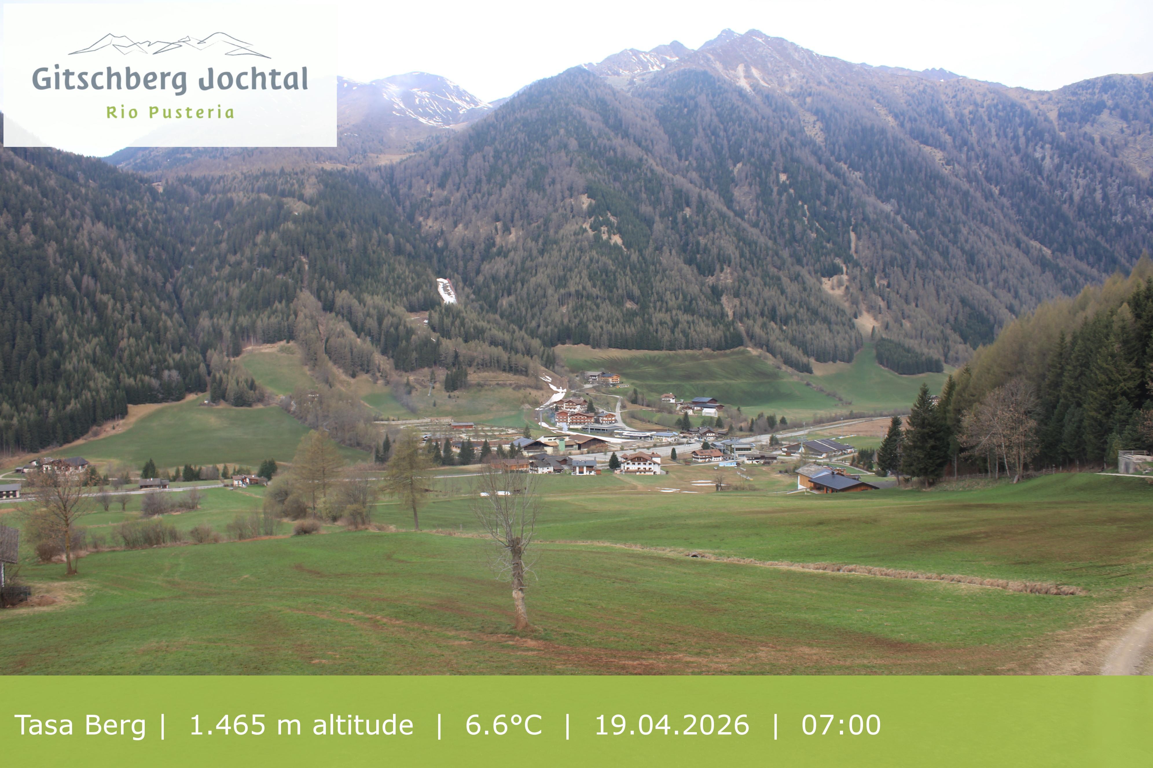 Archiv Foto Webcam: Blick auf den Gitschberg