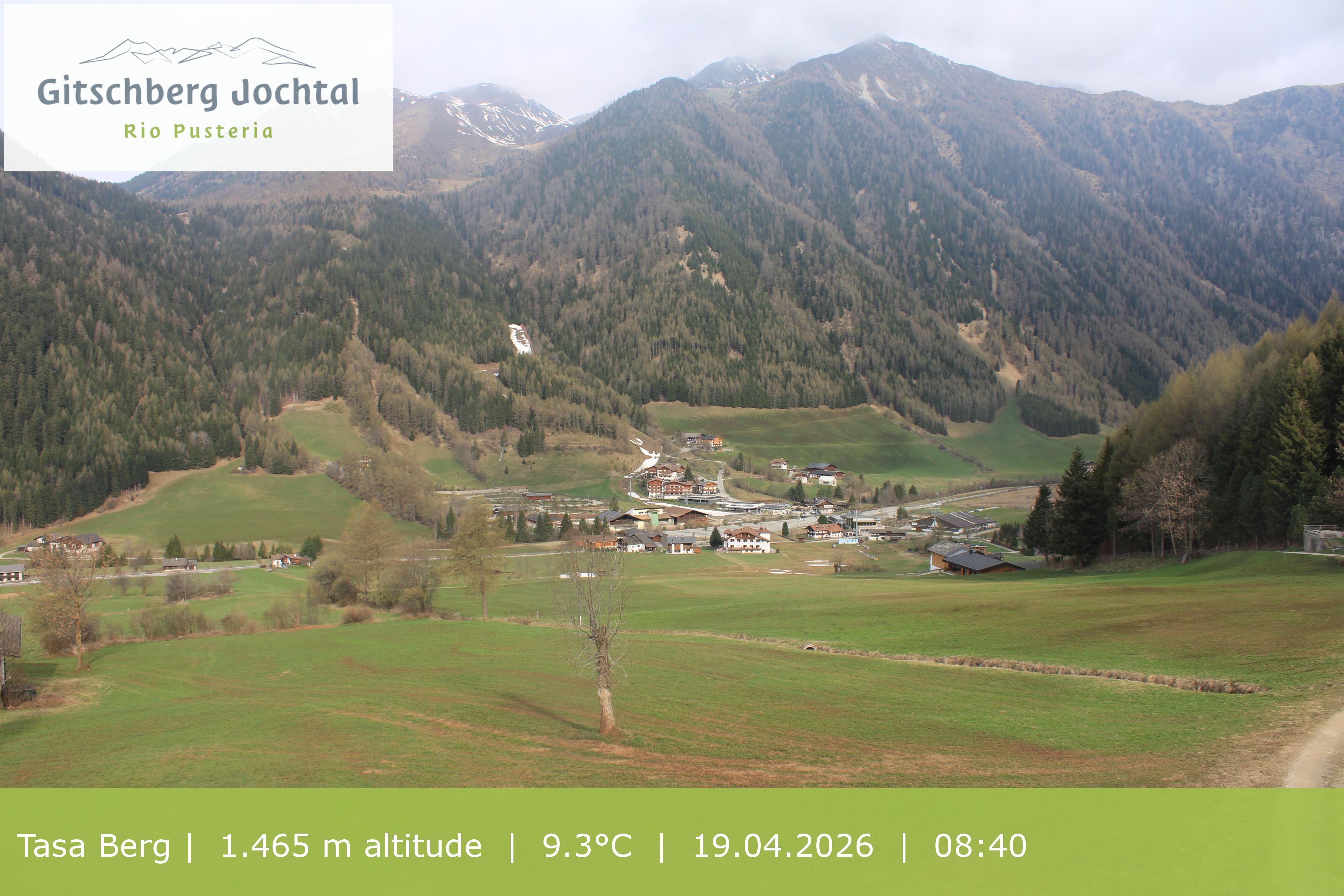 Archiv Foto Webcam: Blick auf den Gitschberg