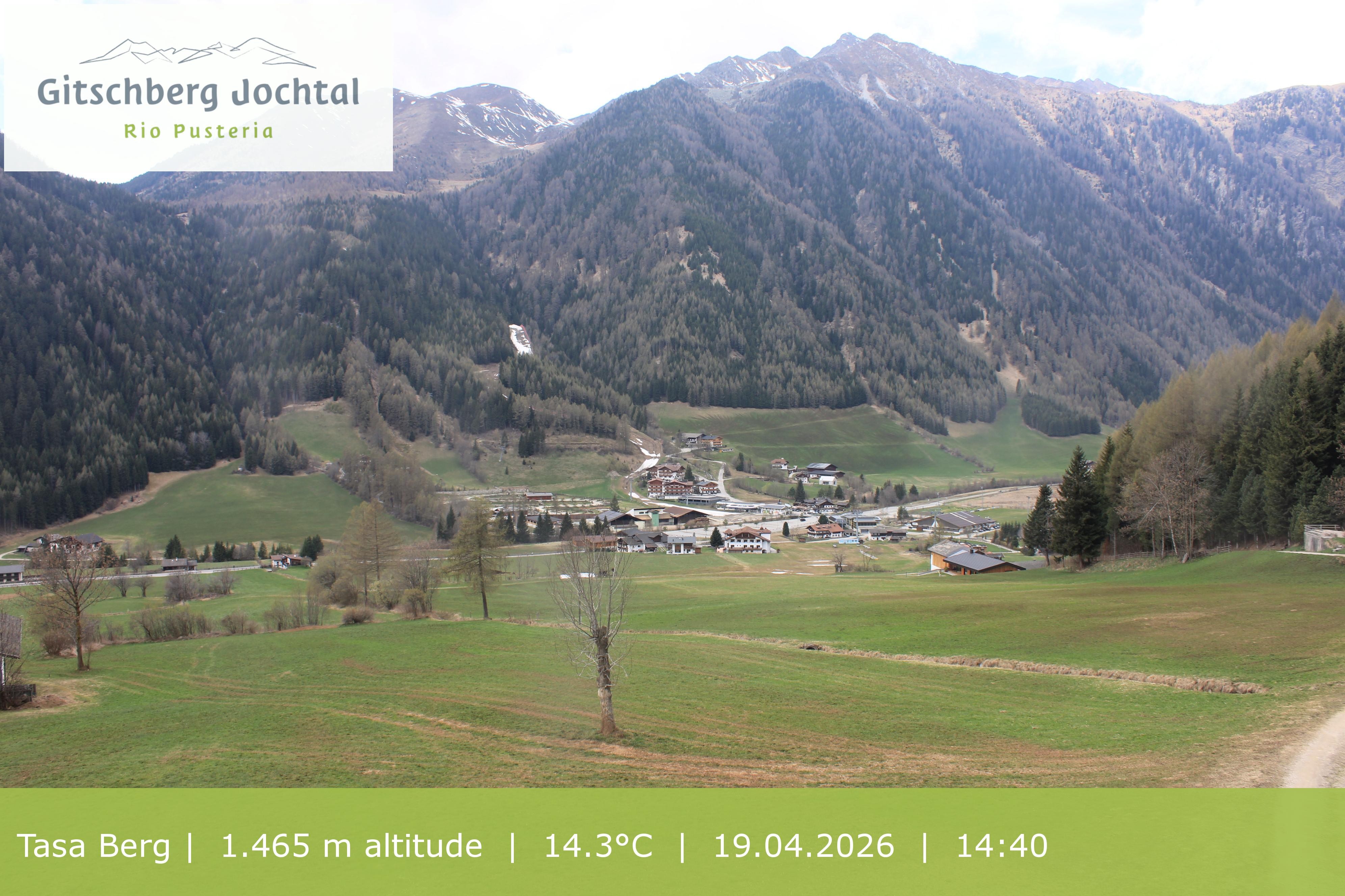 Archiv Foto Webcam: Blick auf den Gitschberg