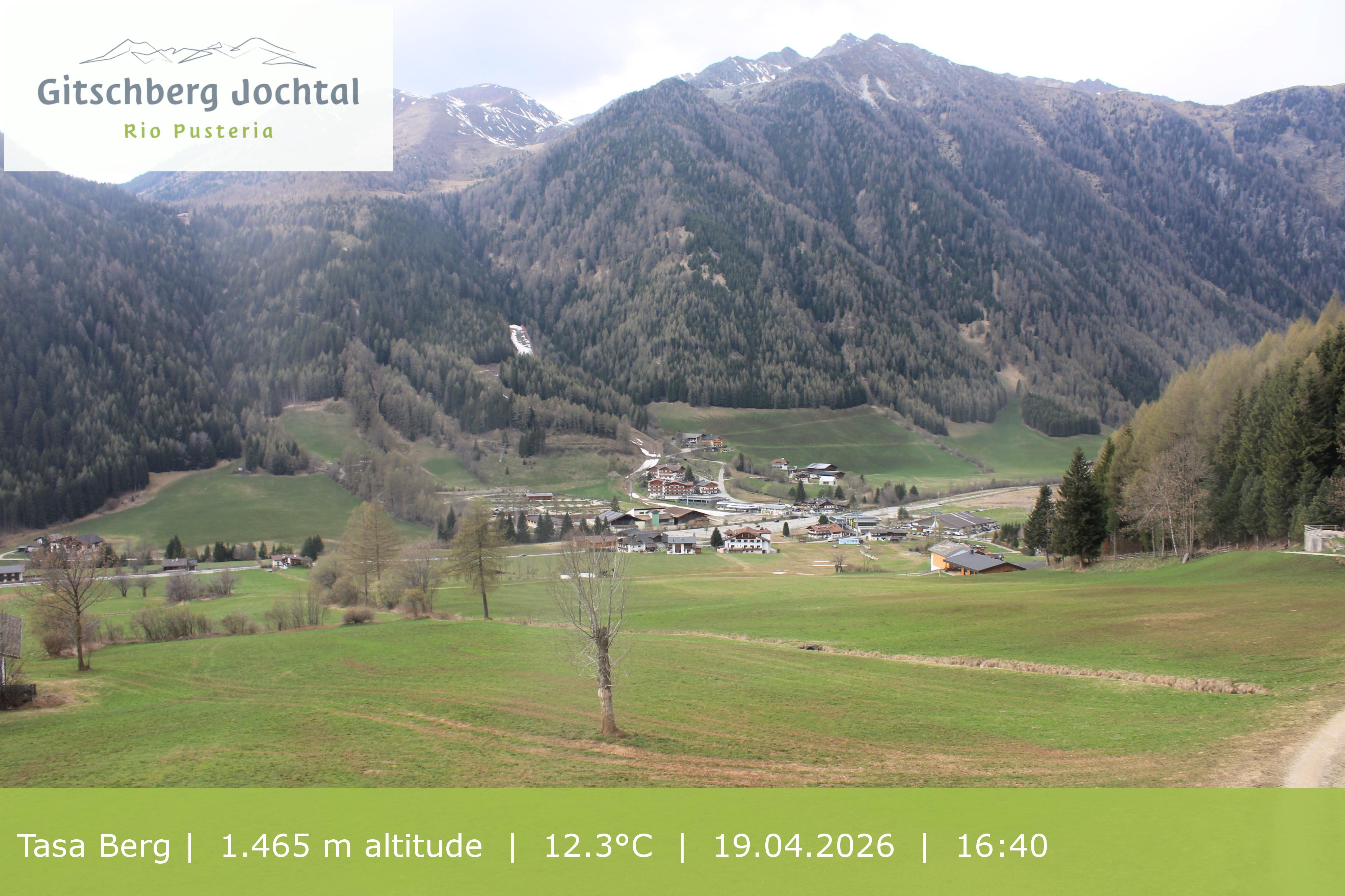 Archiv Foto Webcam: Blick auf den Gitschberg