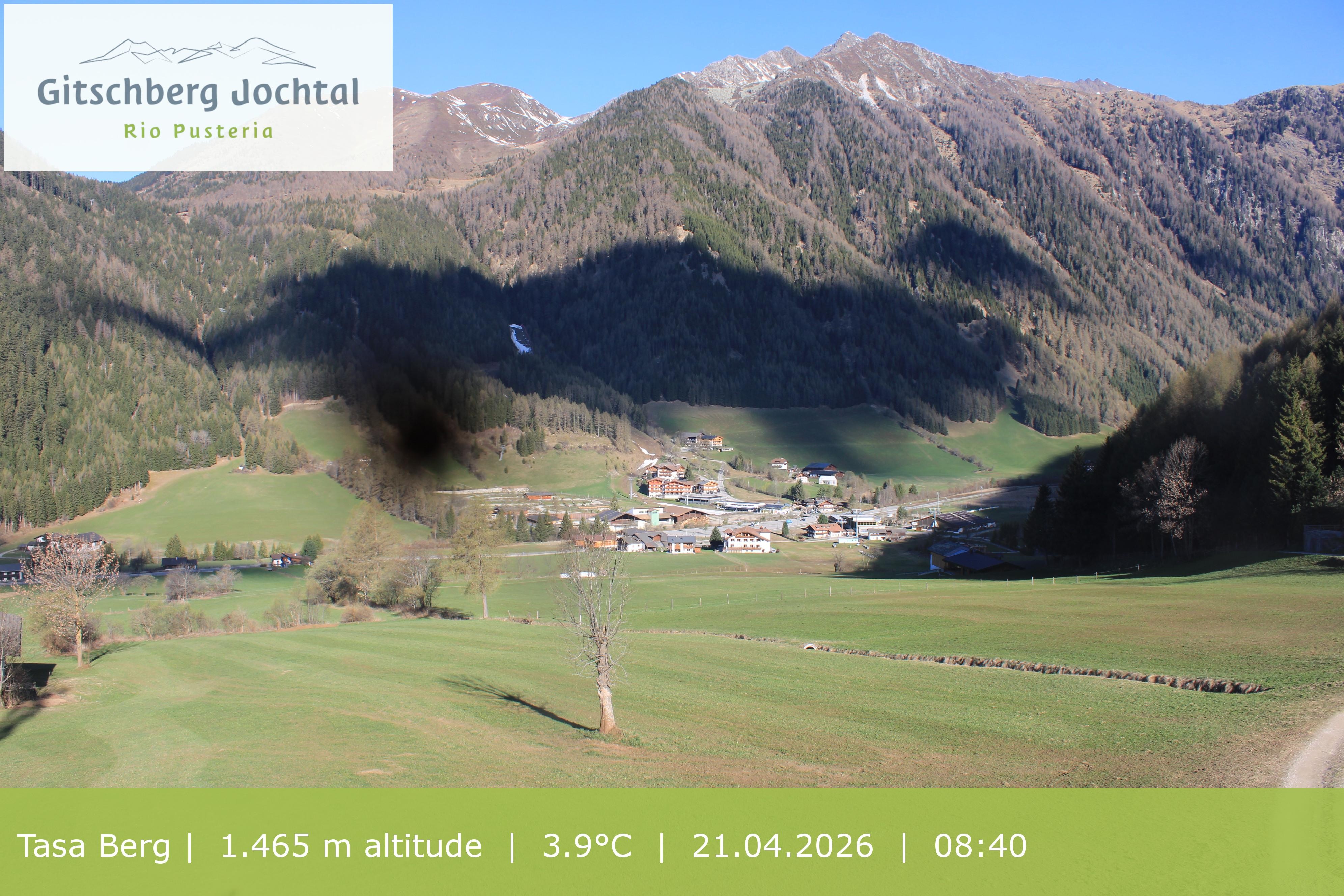 Archiv Foto Webcam: Blick auf den Gitschberg