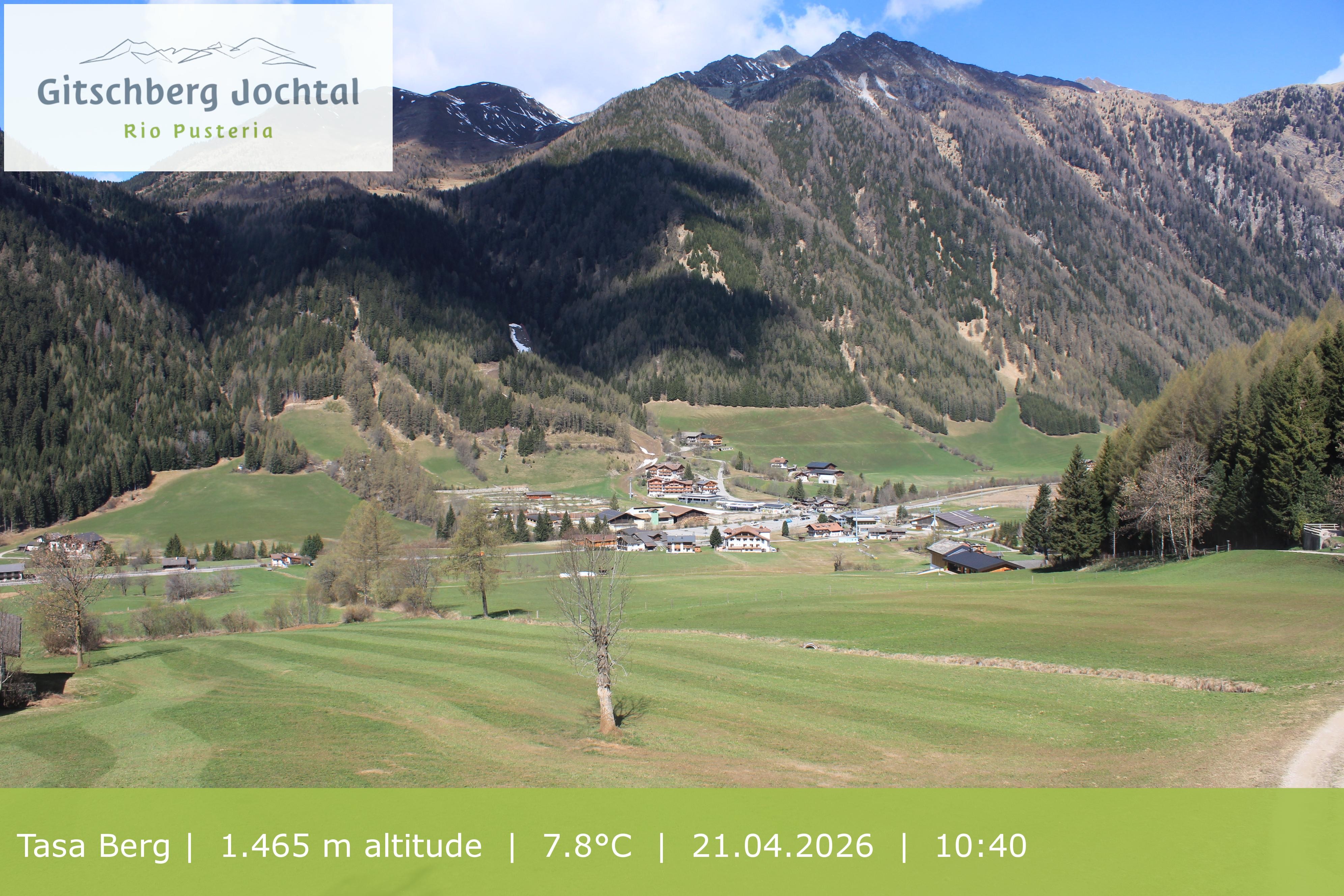 Archiv Foto Webcam: Blick auf den Gitschberg