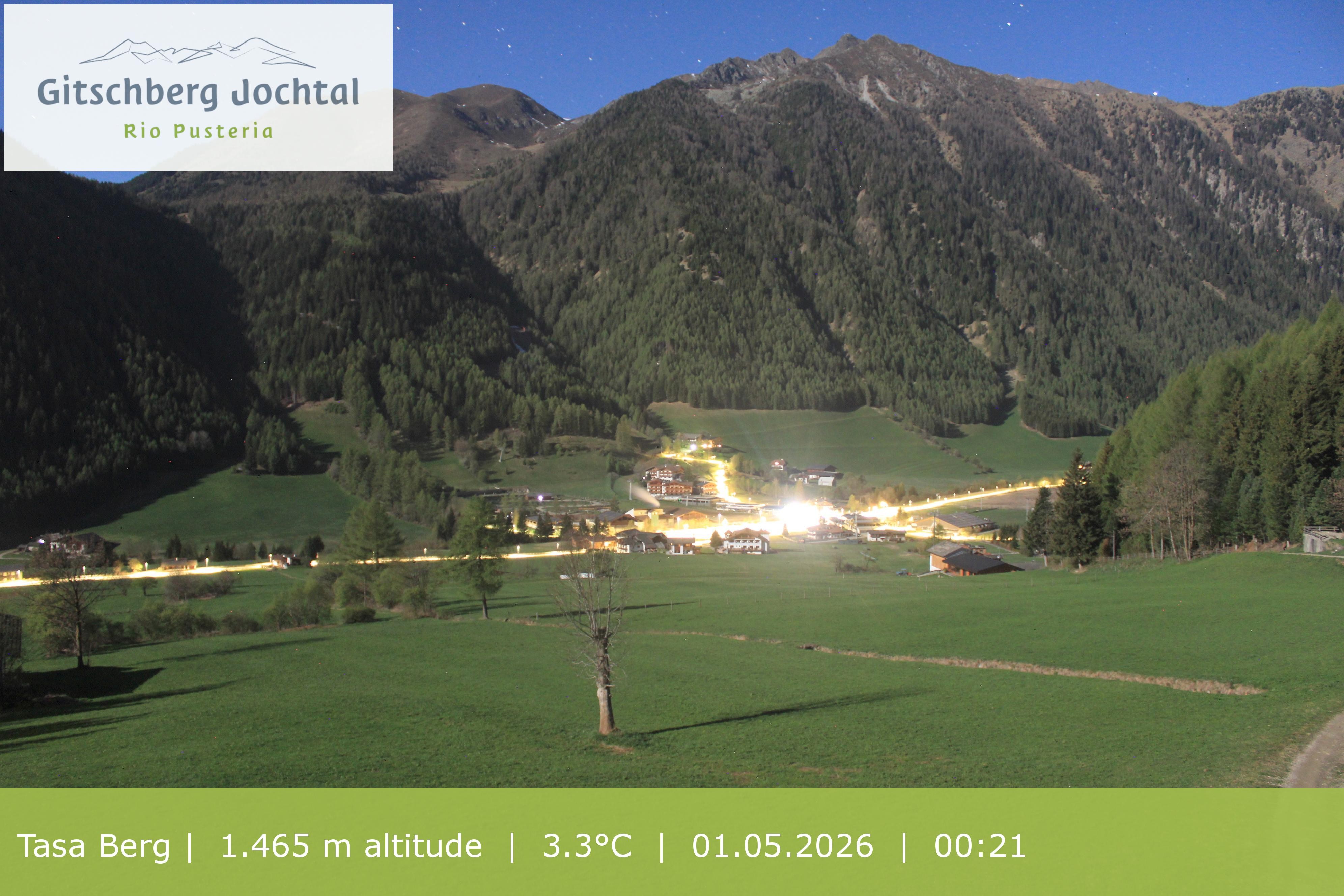 Archiv Foto Webcam: Blick auf den Gitschberg