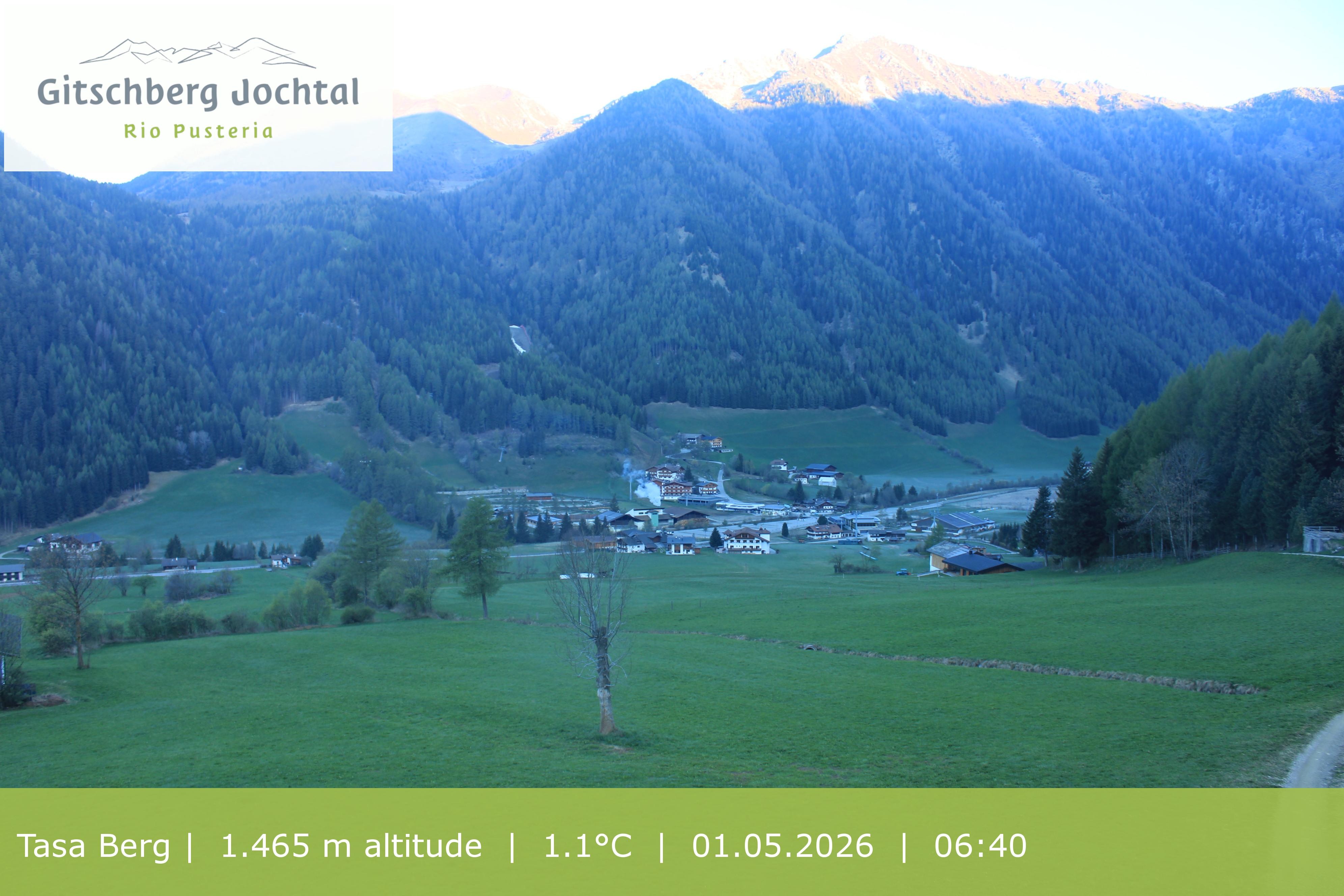 Archiv Foto Webcam: Blick auf den Gitschberg