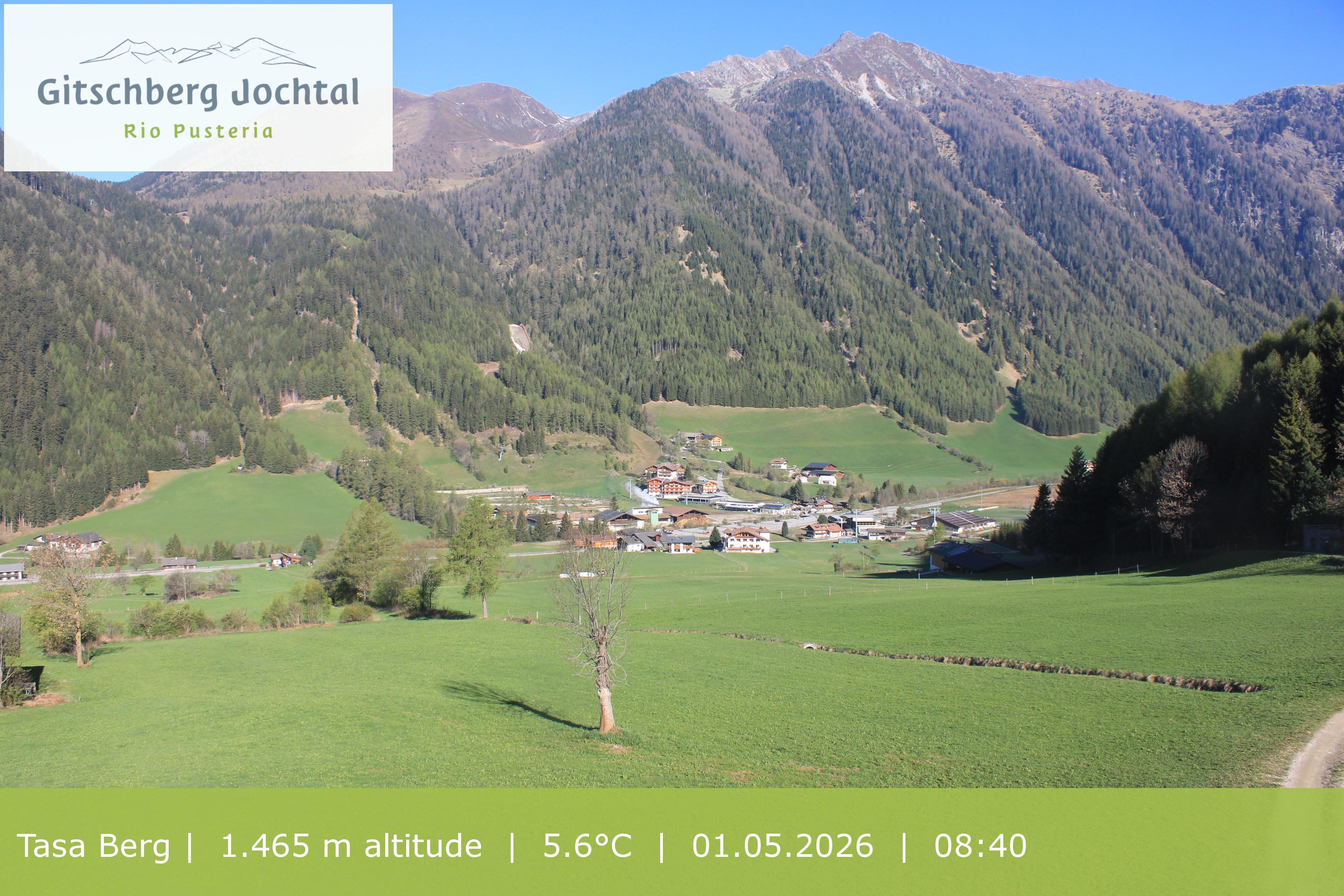 Archiv Foto Webcam: Blick auf den Gitschberg