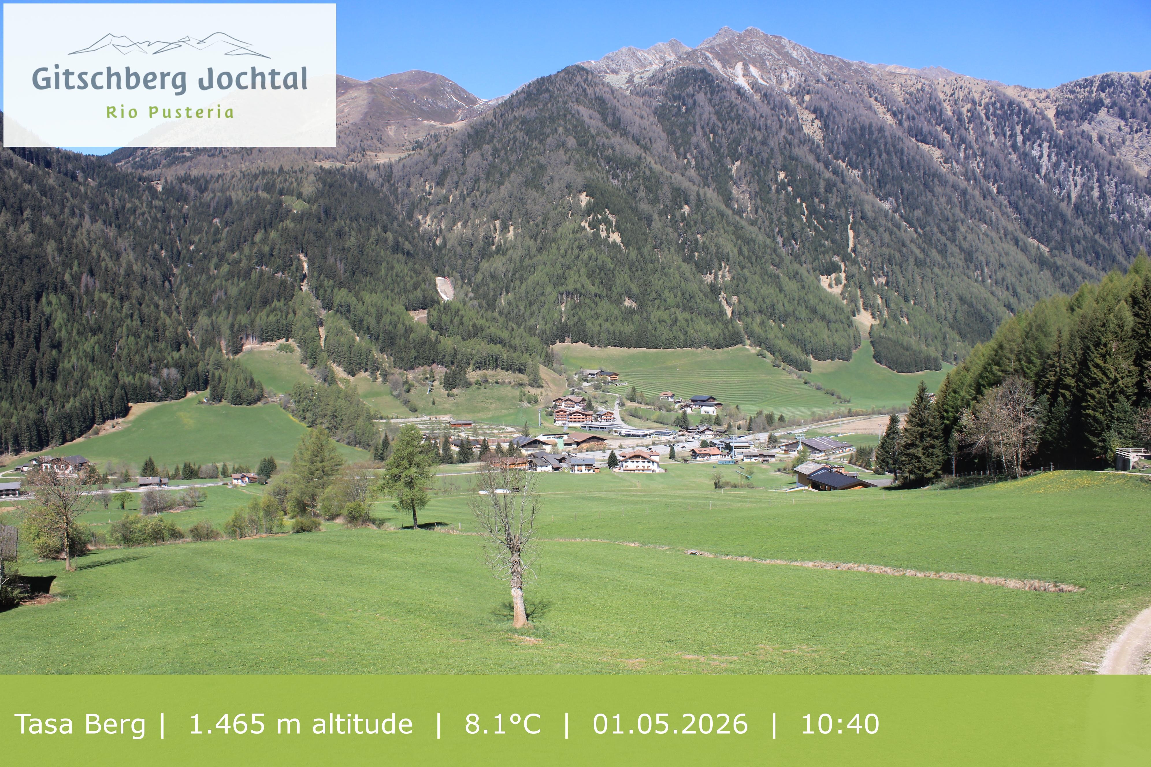 Archiv Foto Webcam: Blick auf den Gitschberg