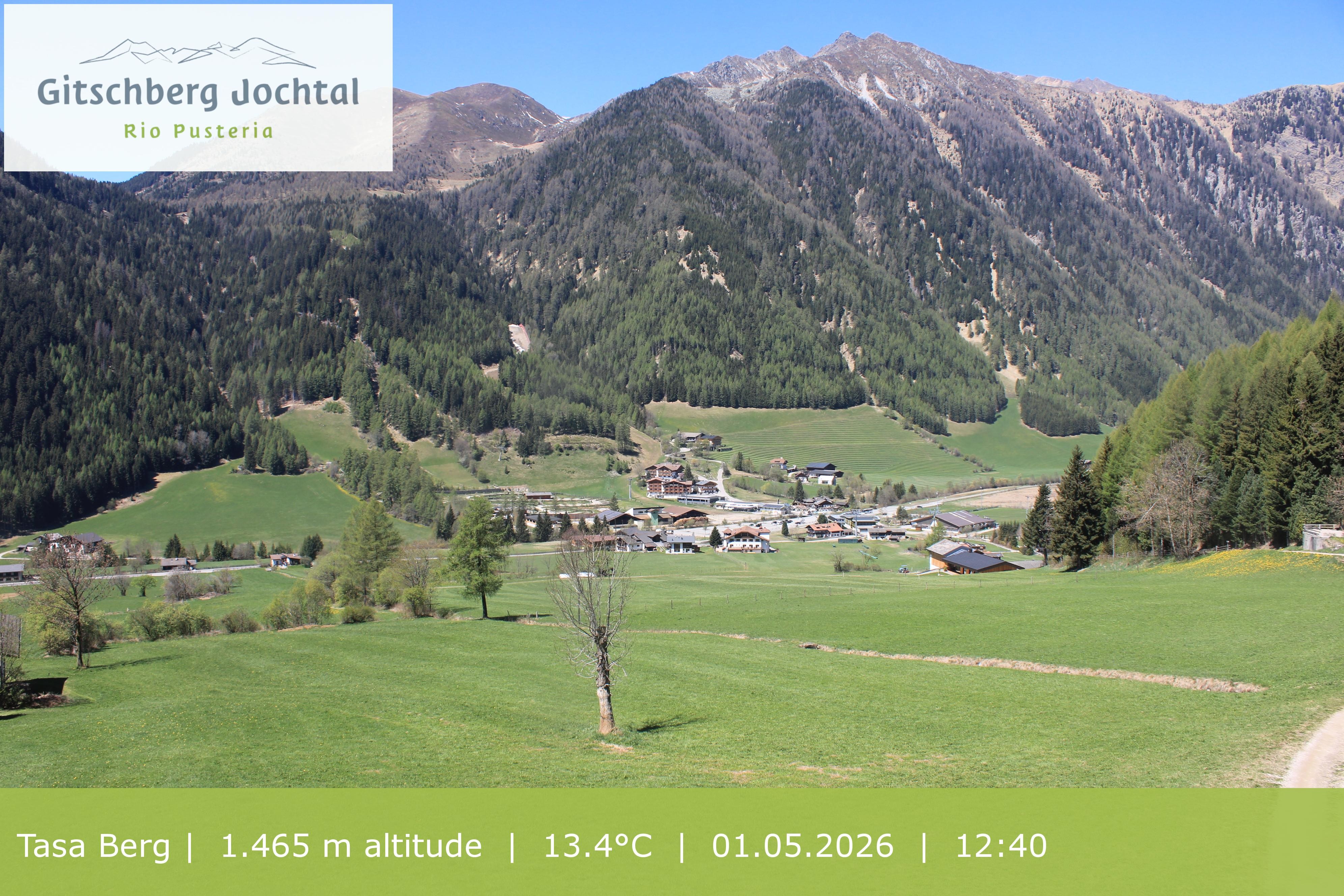 Archiv Foto Webcam: Blick auf den Gitschberg