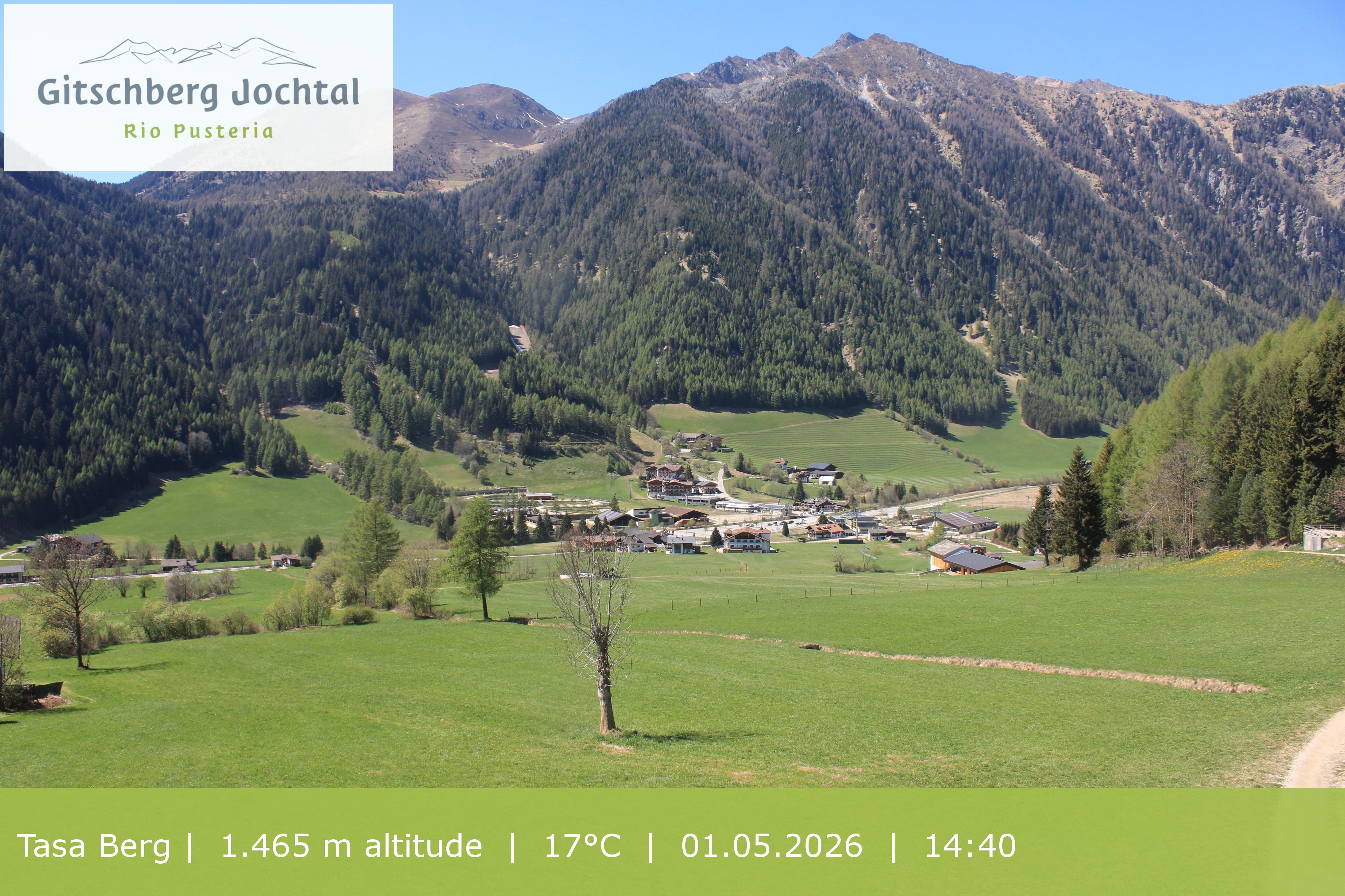 Archiv Foto Webcam: Blick auf den Gitschberg