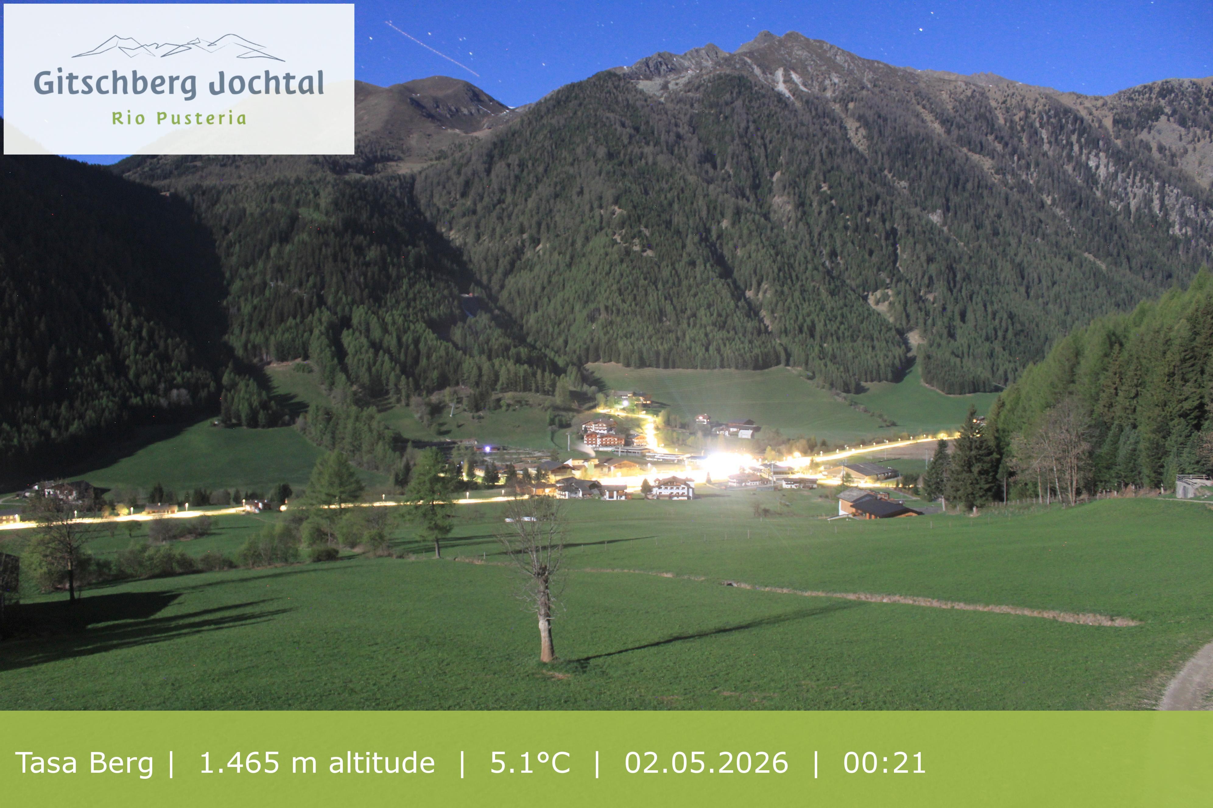 Archiv Foto Webcam: Blick auf den Gitschberg