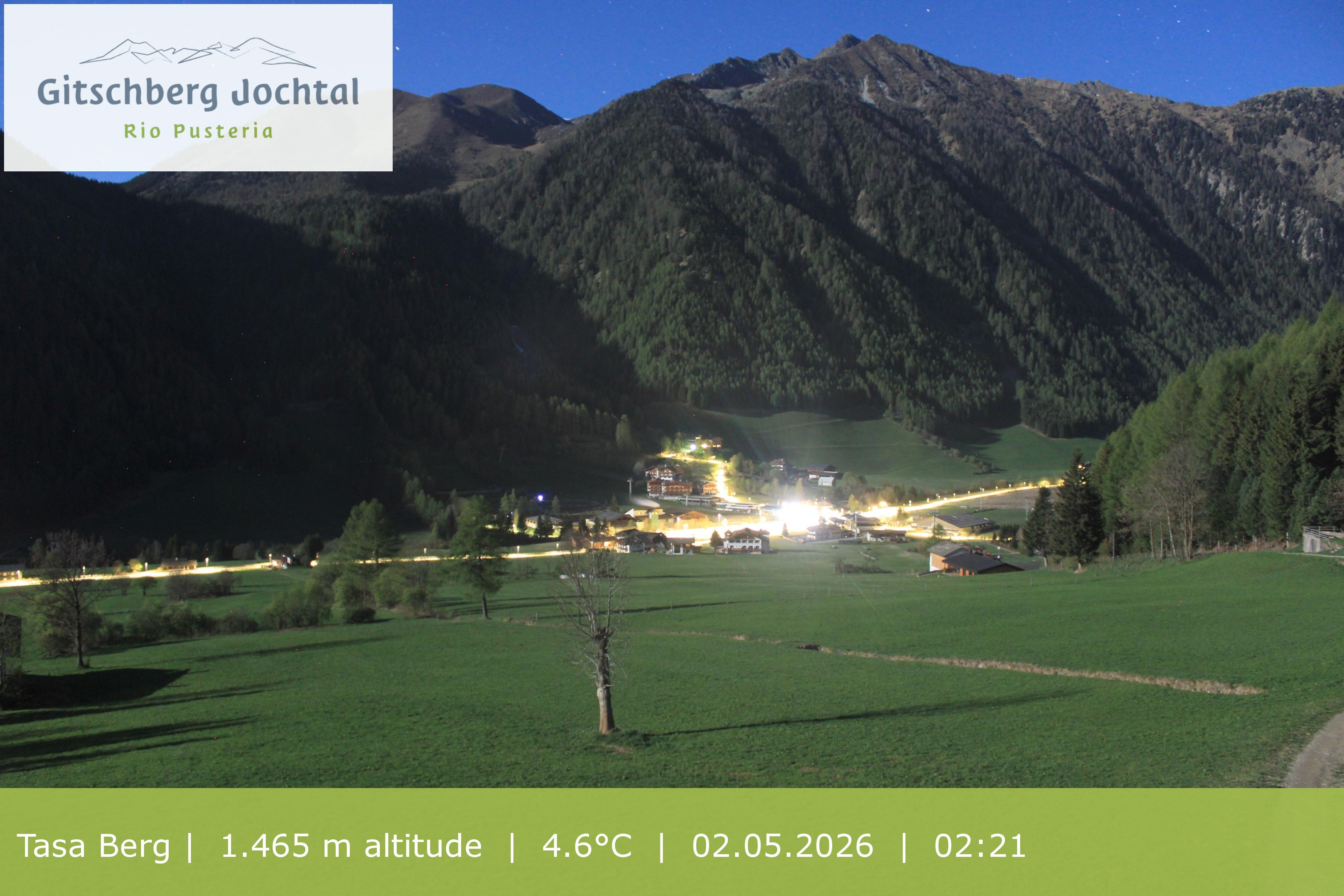Archiv Foto Webcam: Blick auf den Gitschberg