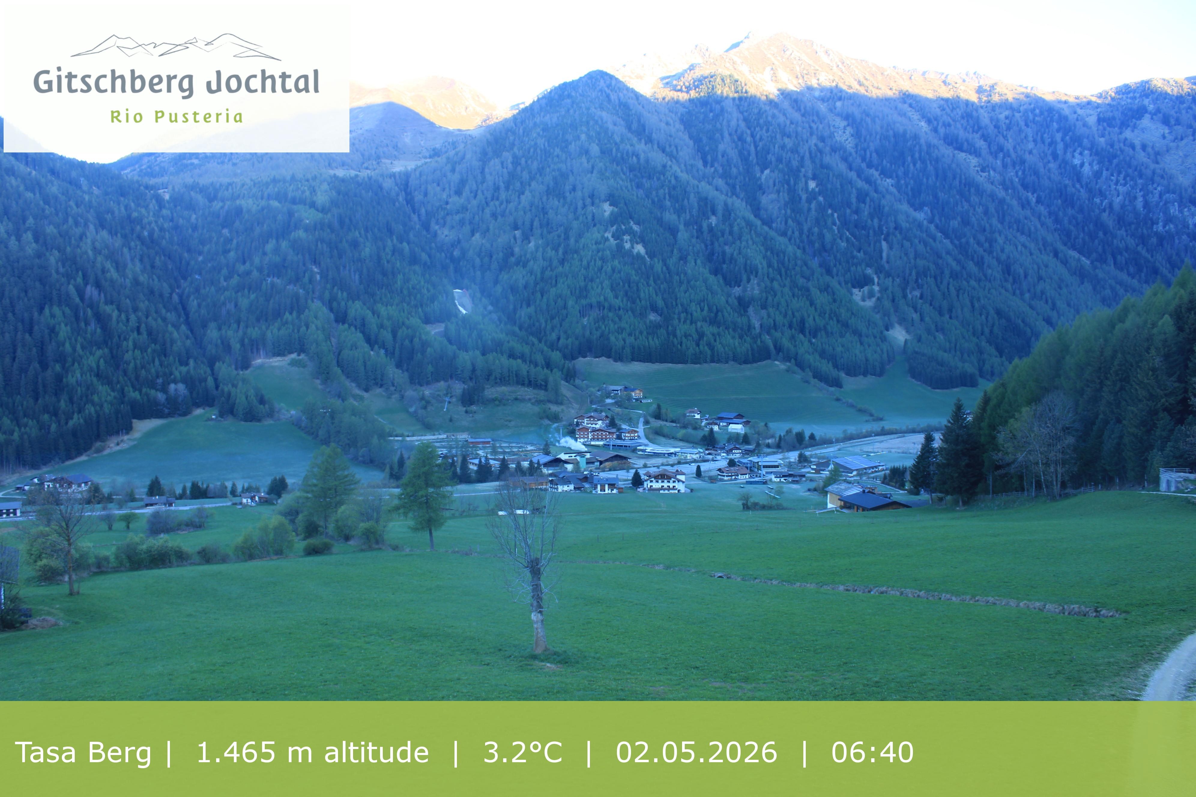 Archiv Foto Webcam: Blick auf den Gitschberg